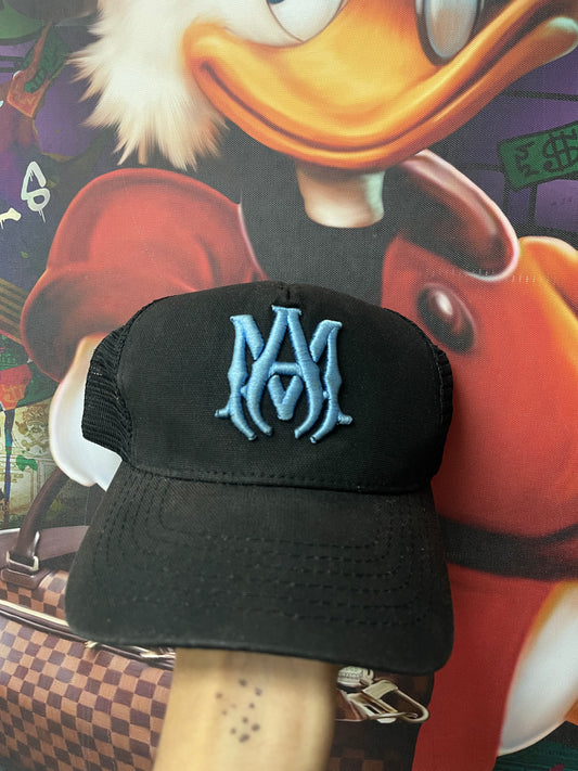 Amiri MA Black Blue Cap
