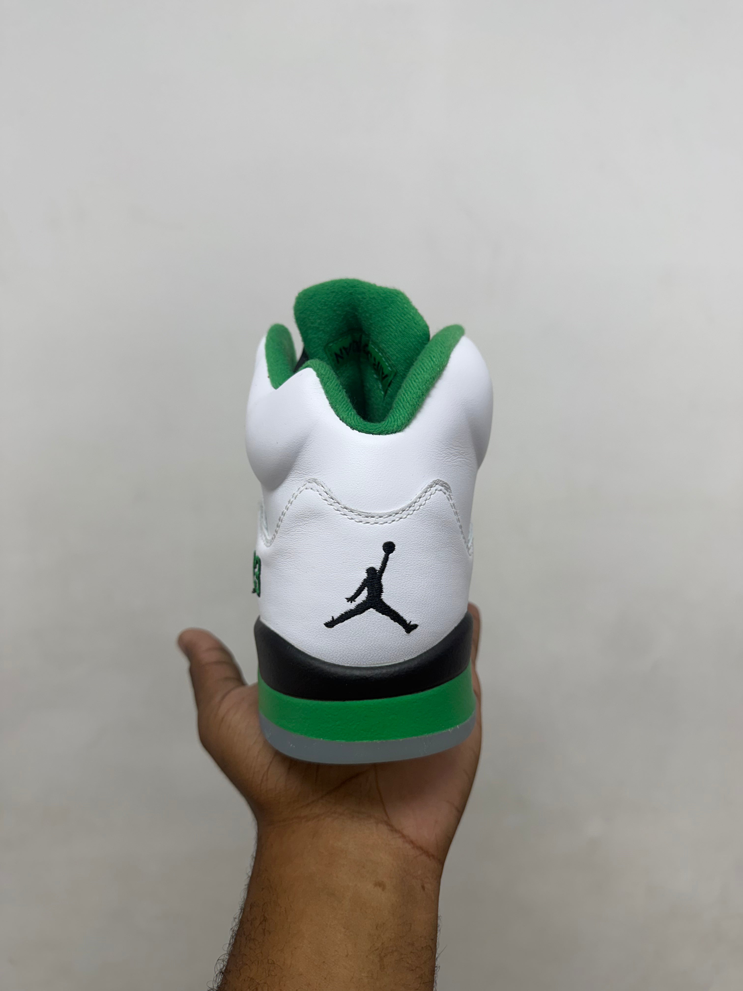 Jordan 5 Lucky Green Sneakers