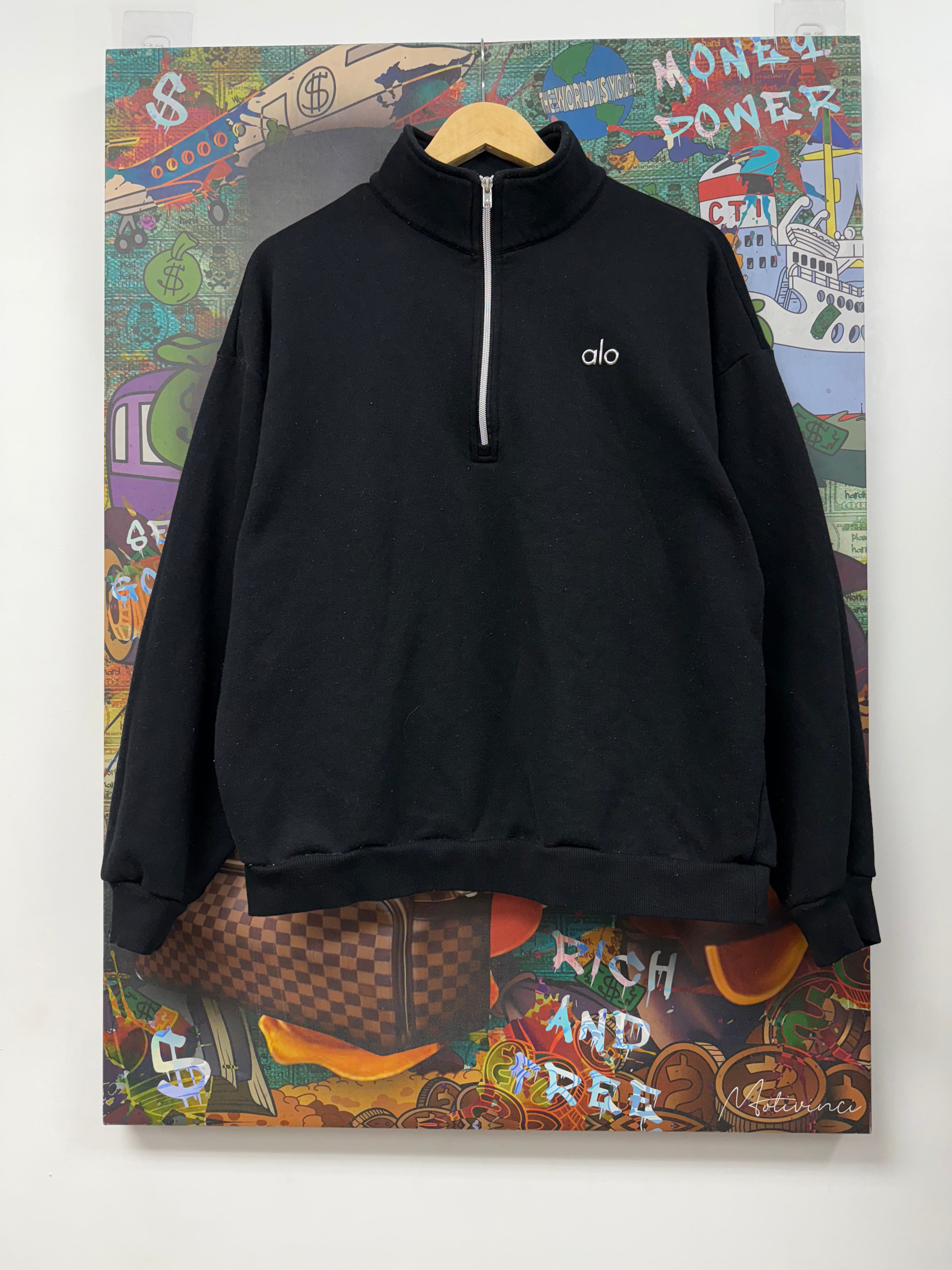 ALO Quater Zip Hoodie