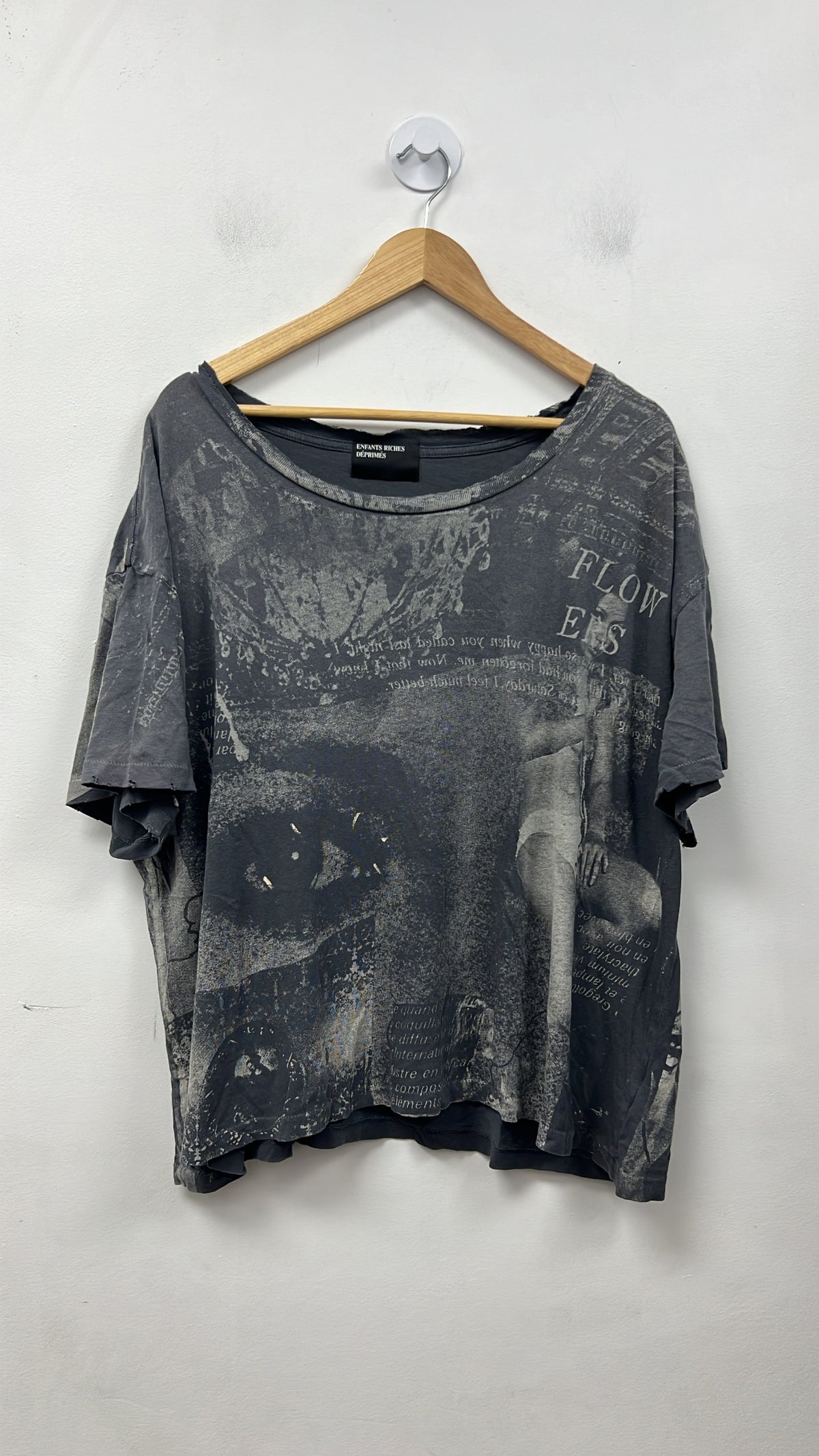 ENFANTS RICHES DÉPRIMÉS Film On Paper Allover Print Tee
