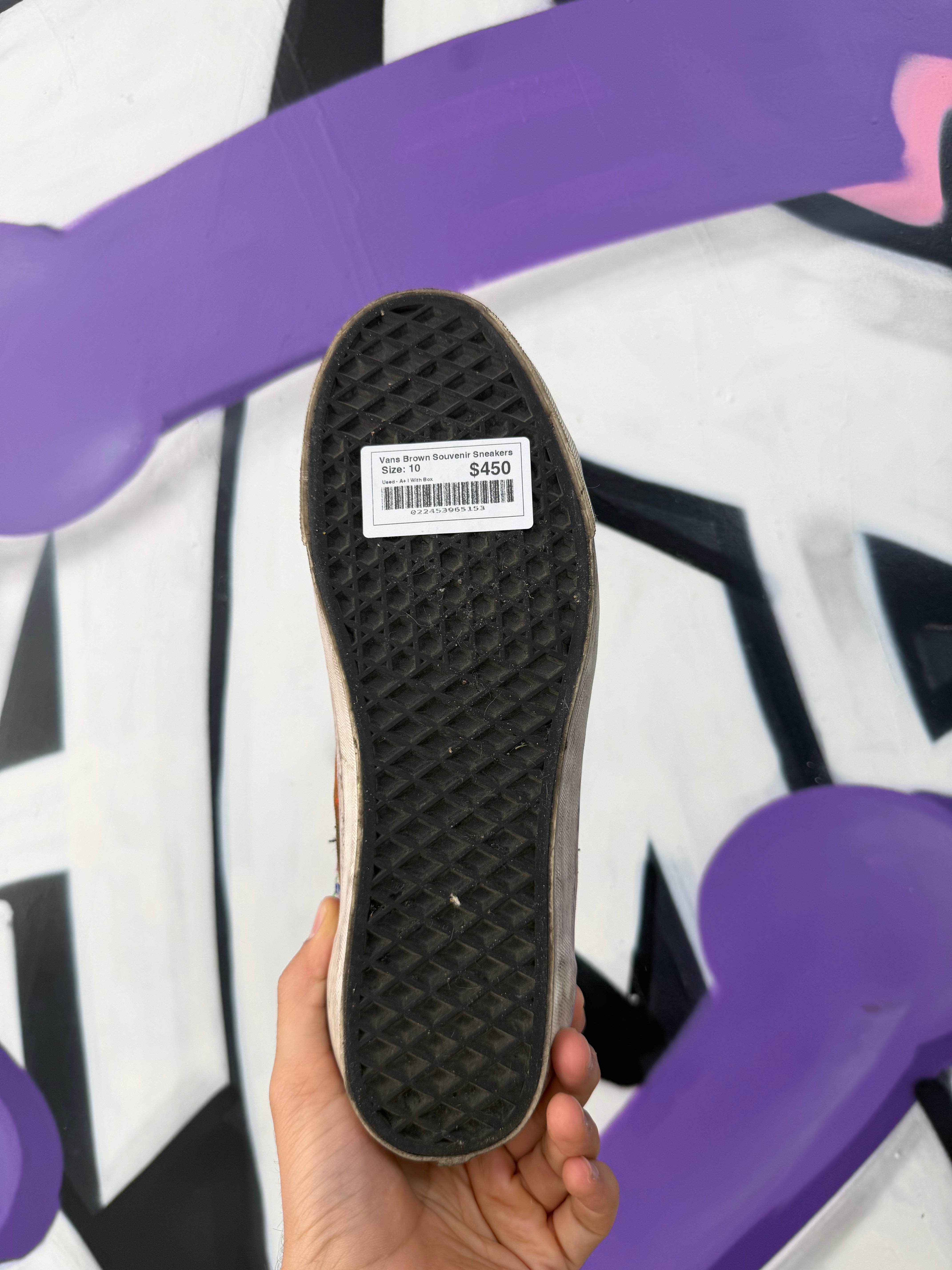 Vans Brown Souvenir Sneakers