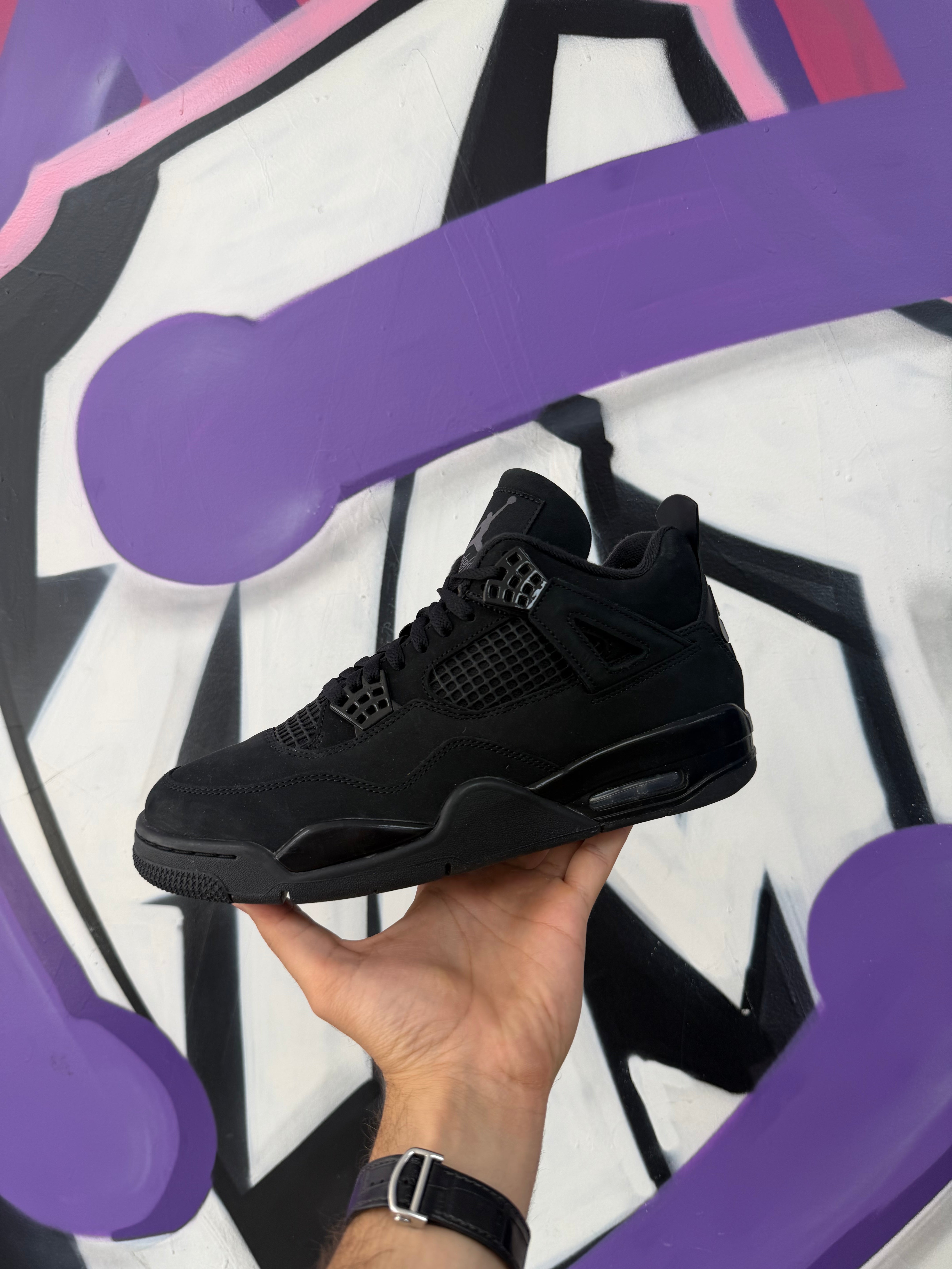 Jordan 4 Black Cat Sneakers