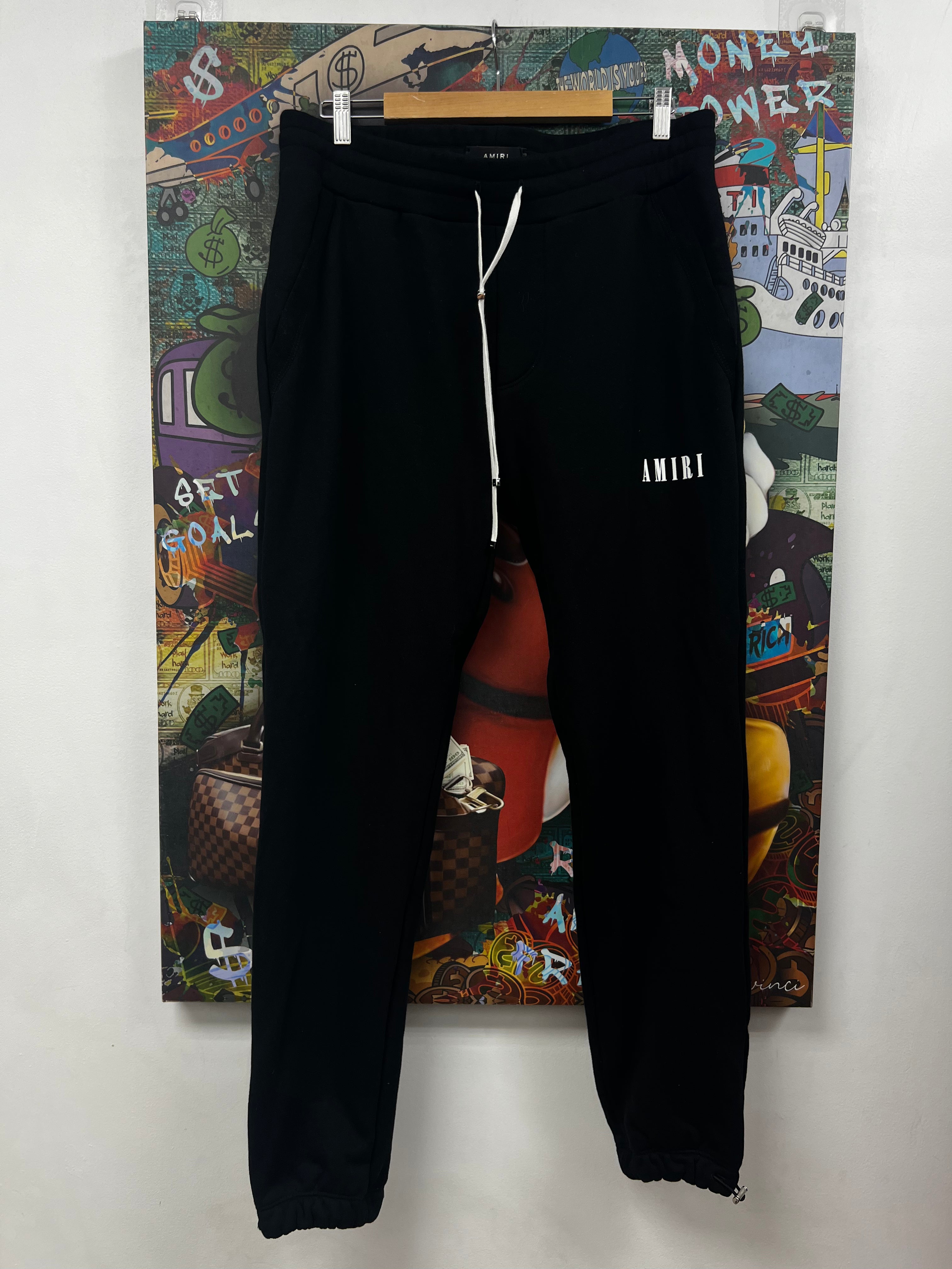 Amiri Black Core Logo Sweats