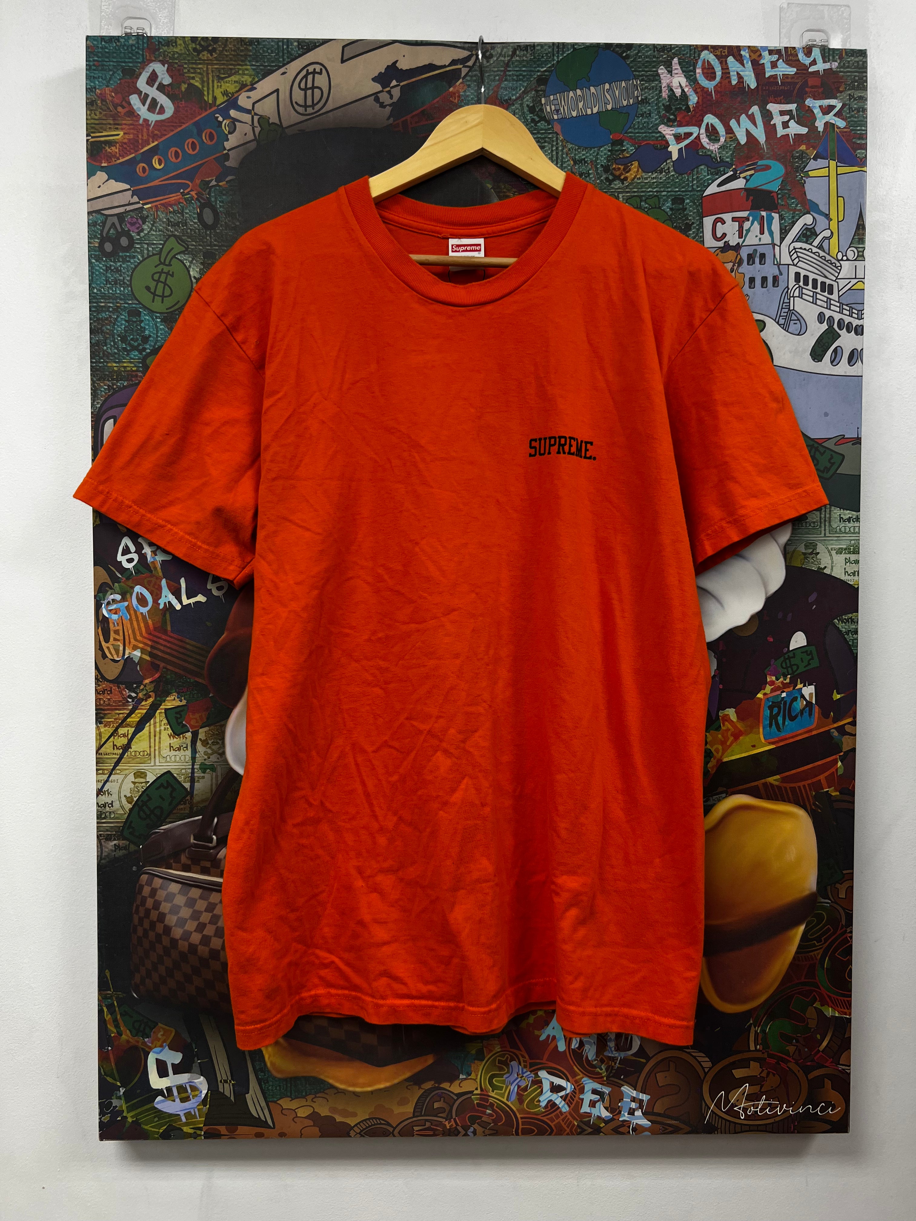 Supreme Orange Lamborghini Tee