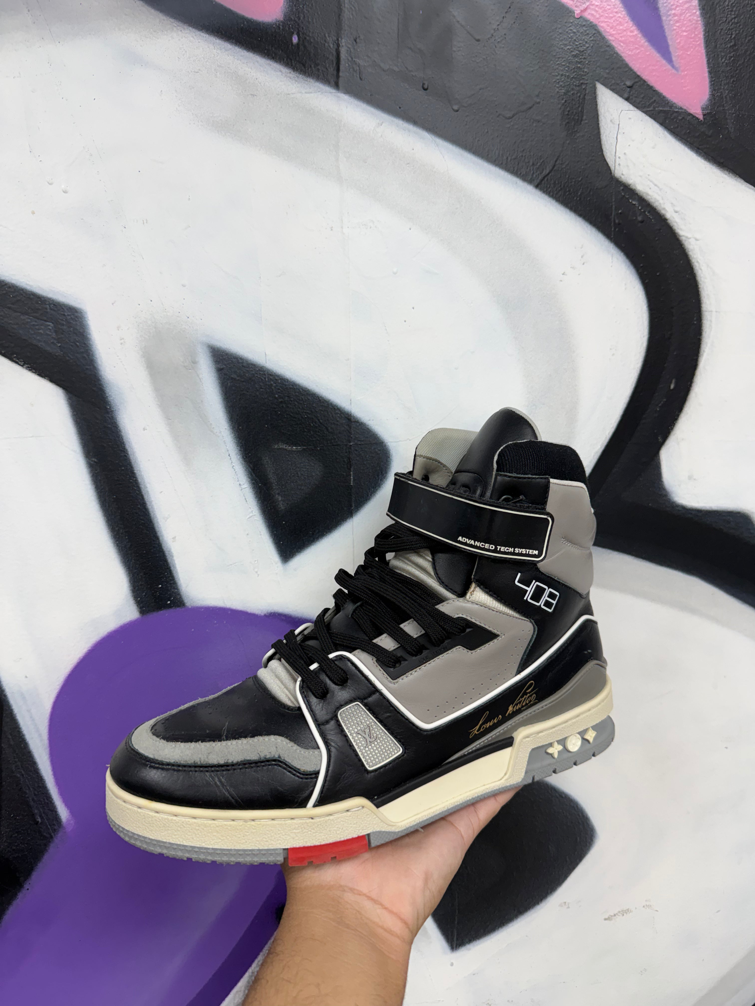 Louis Vuitton Virgil Trainer High Sneakers