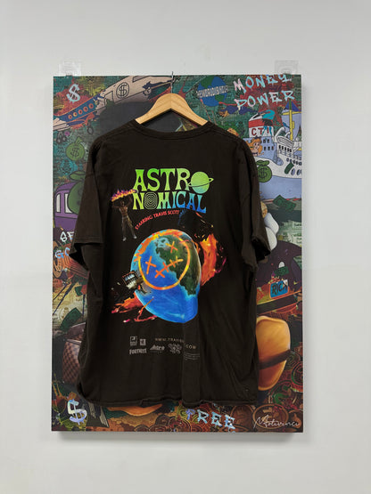 Travis Scott Tee Brown Used XL