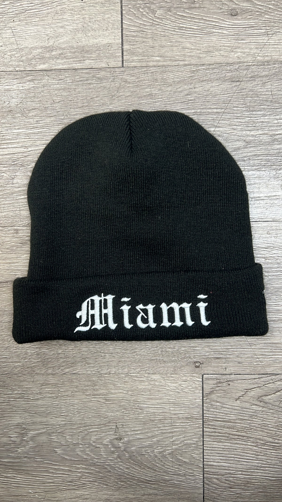 Supreme Black Miami Beanie