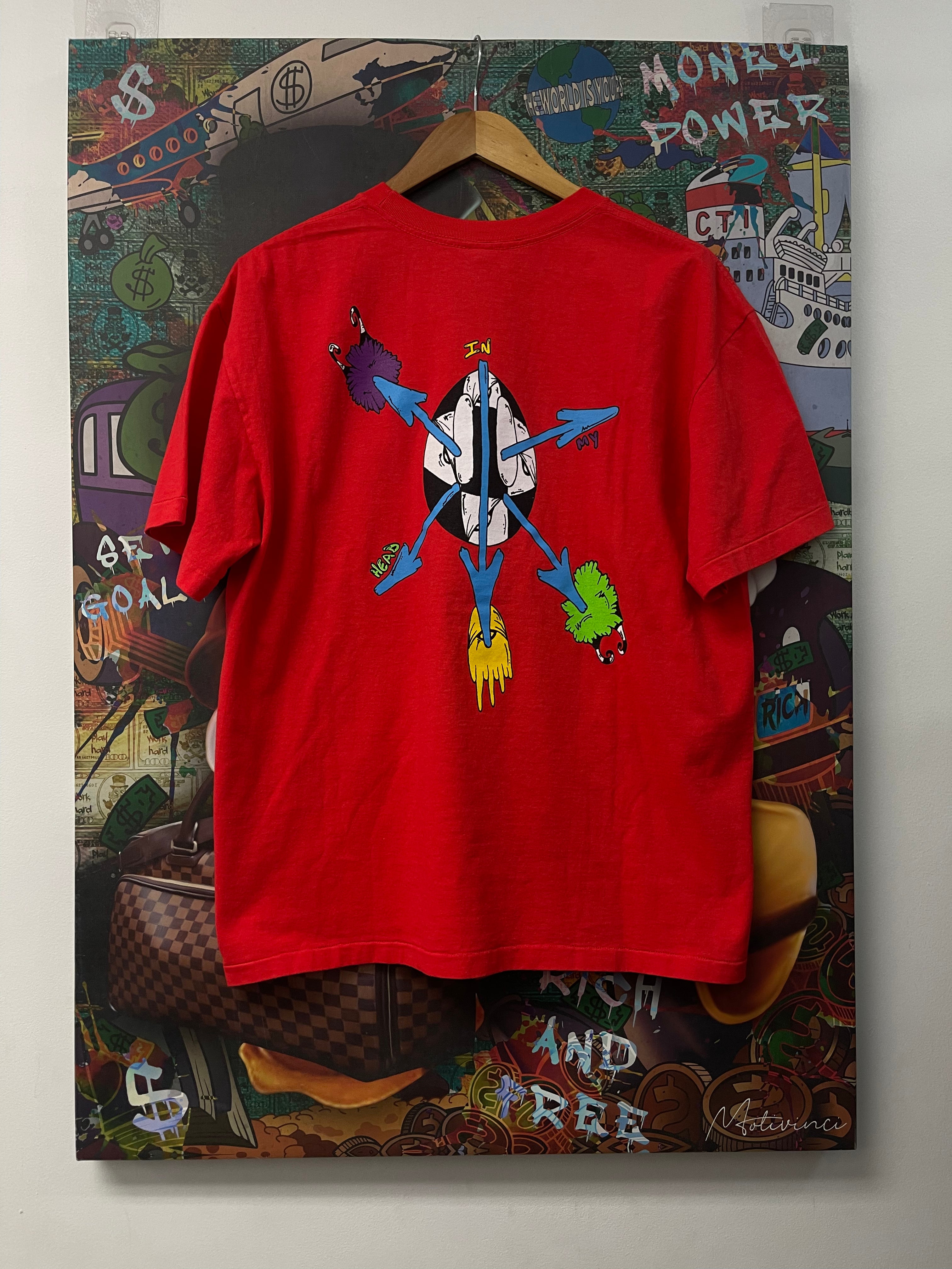 Matty Boy Red Anti Promo Sign Here Tee