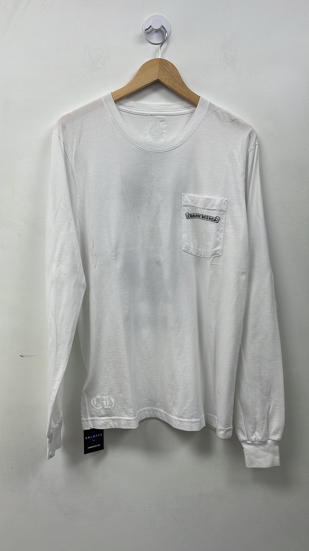 Chrome Hearts St Barth's Anchor Long Sleeve White
