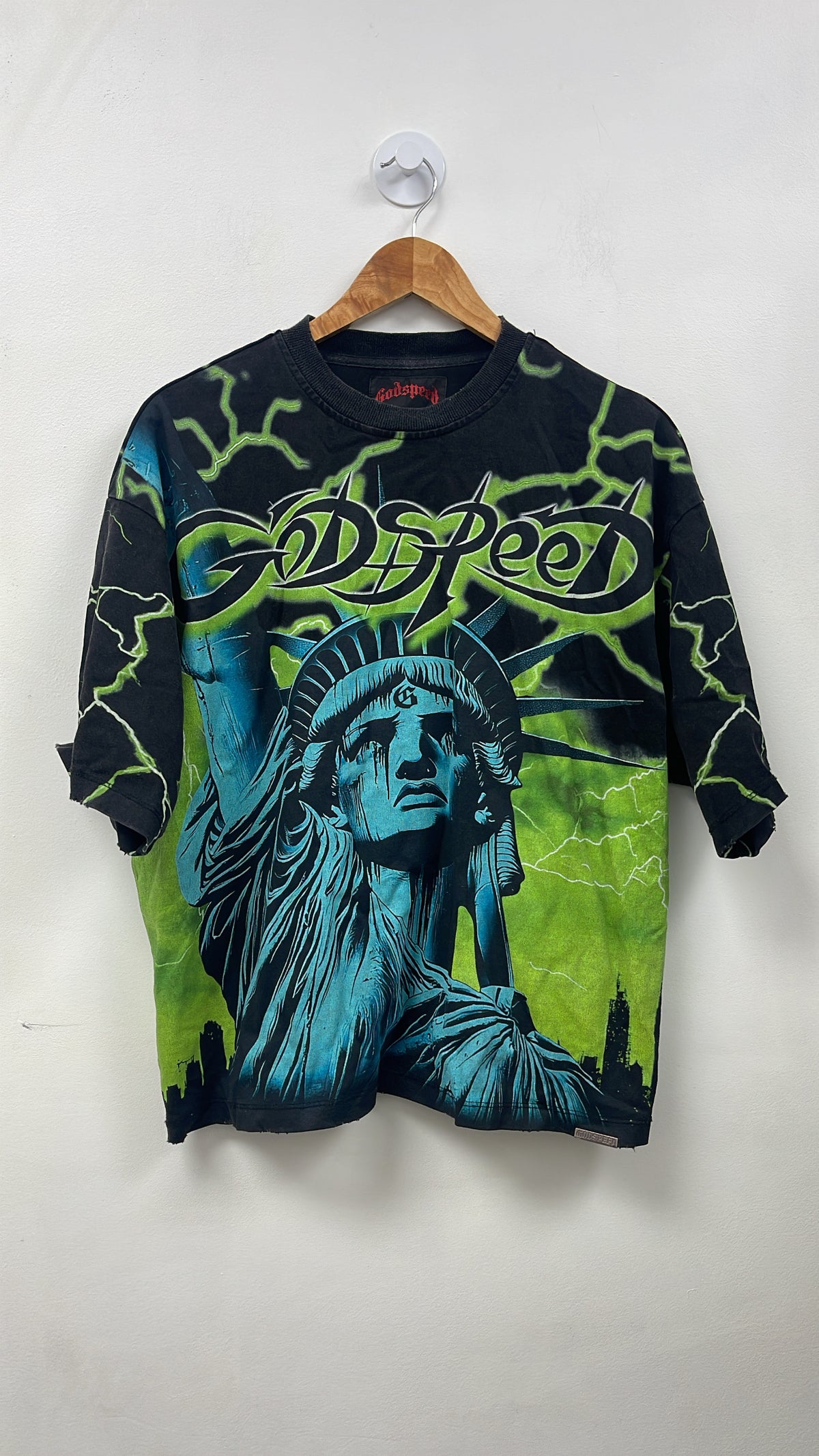 Godspeed Green Voltage Tee