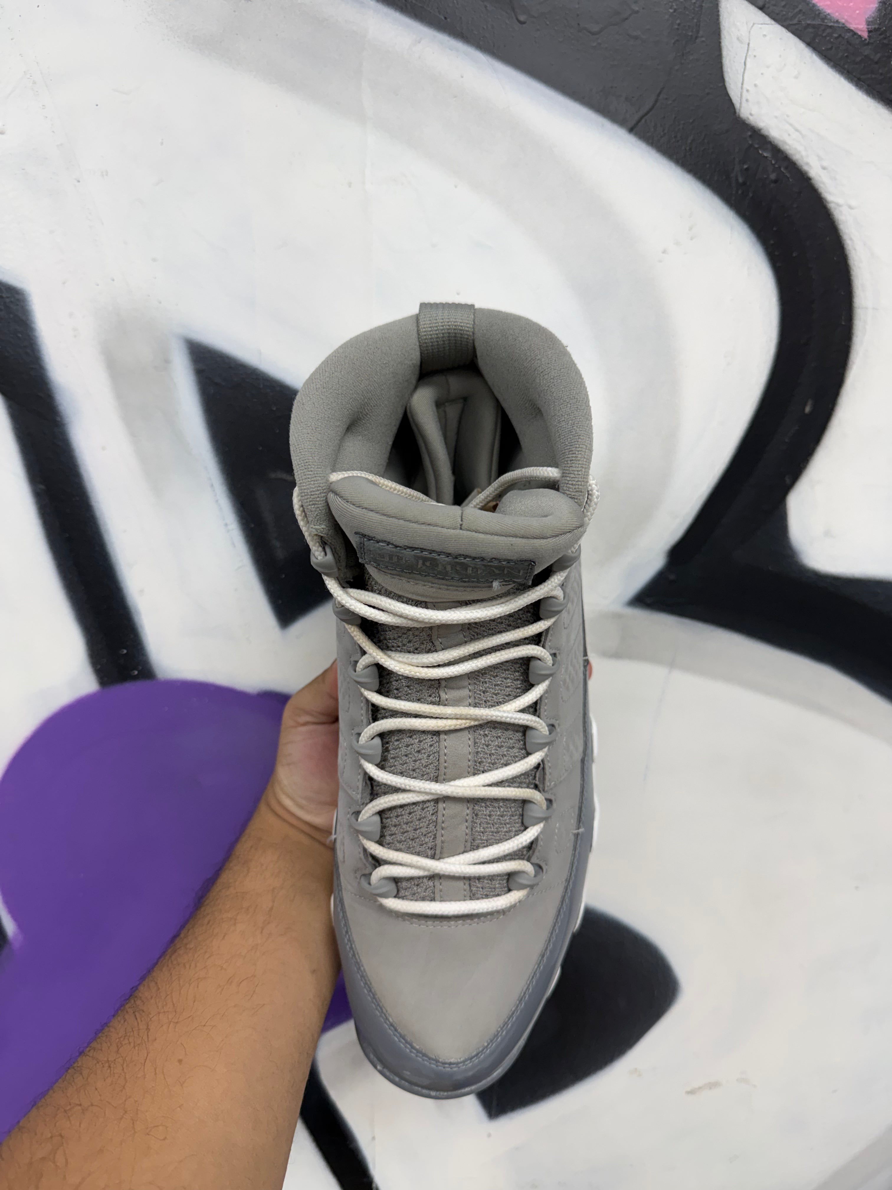 Jordan 9 Cool Grey Sneakers