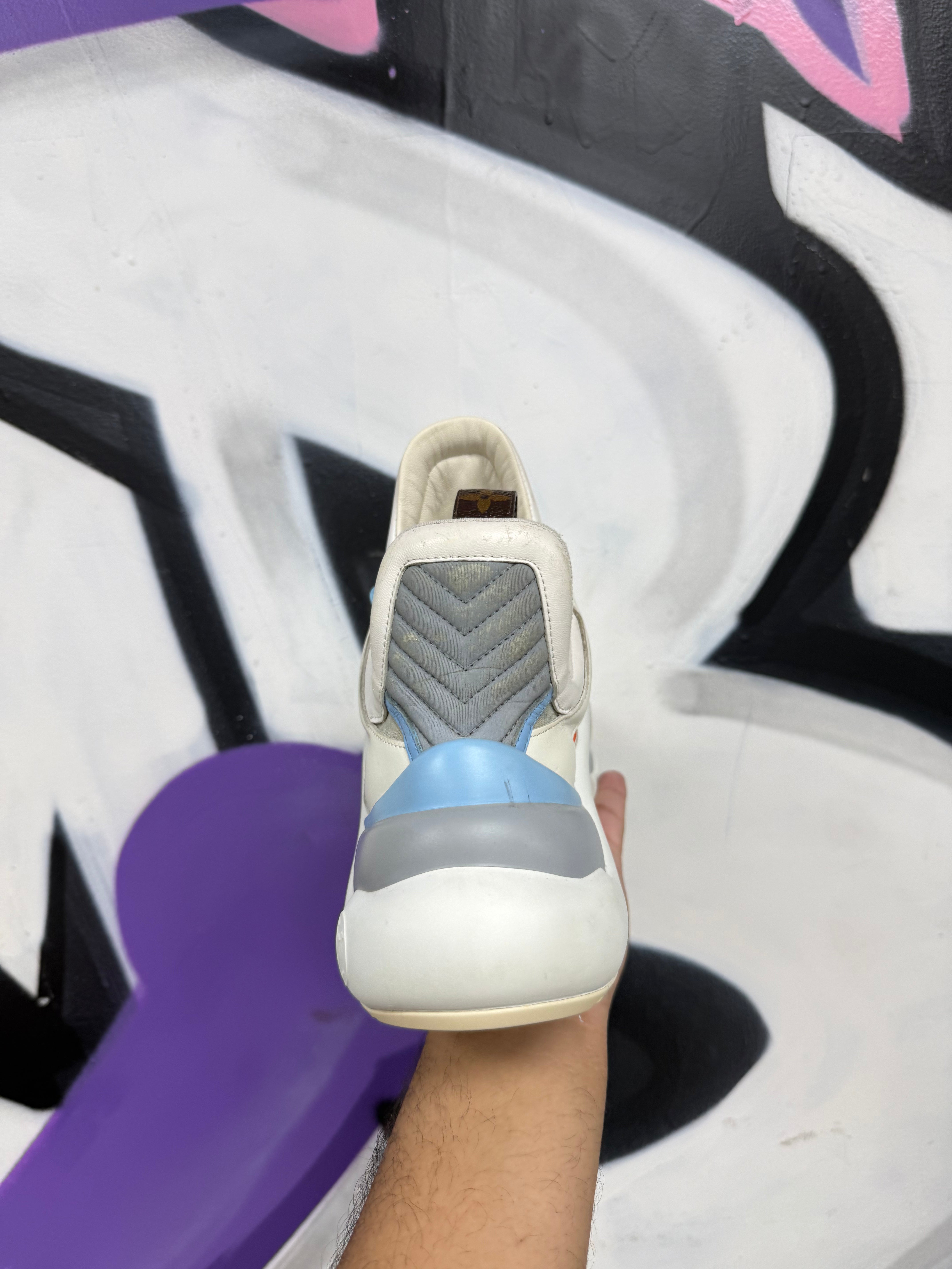 Louis Vuitton Blue Orange Silver Archlight Sneakers