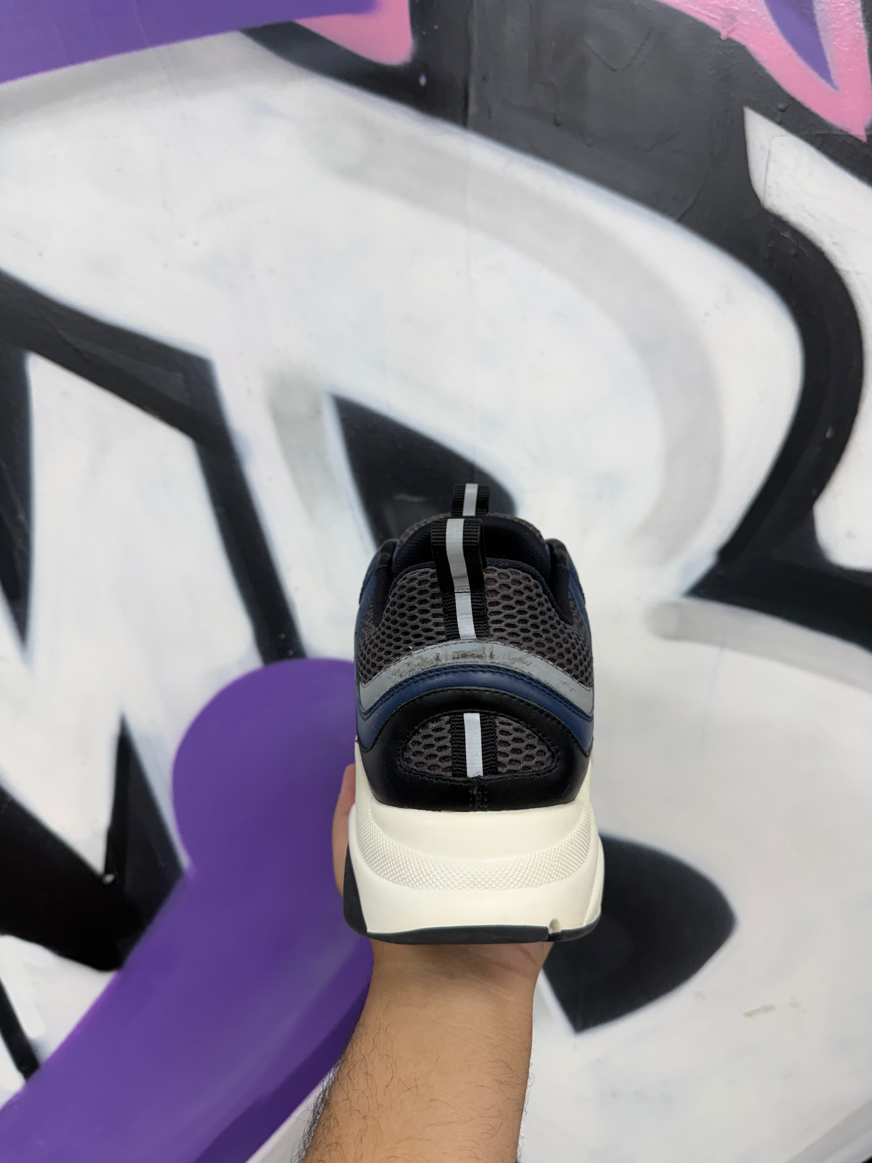 Dior B22 Navy Sneakers