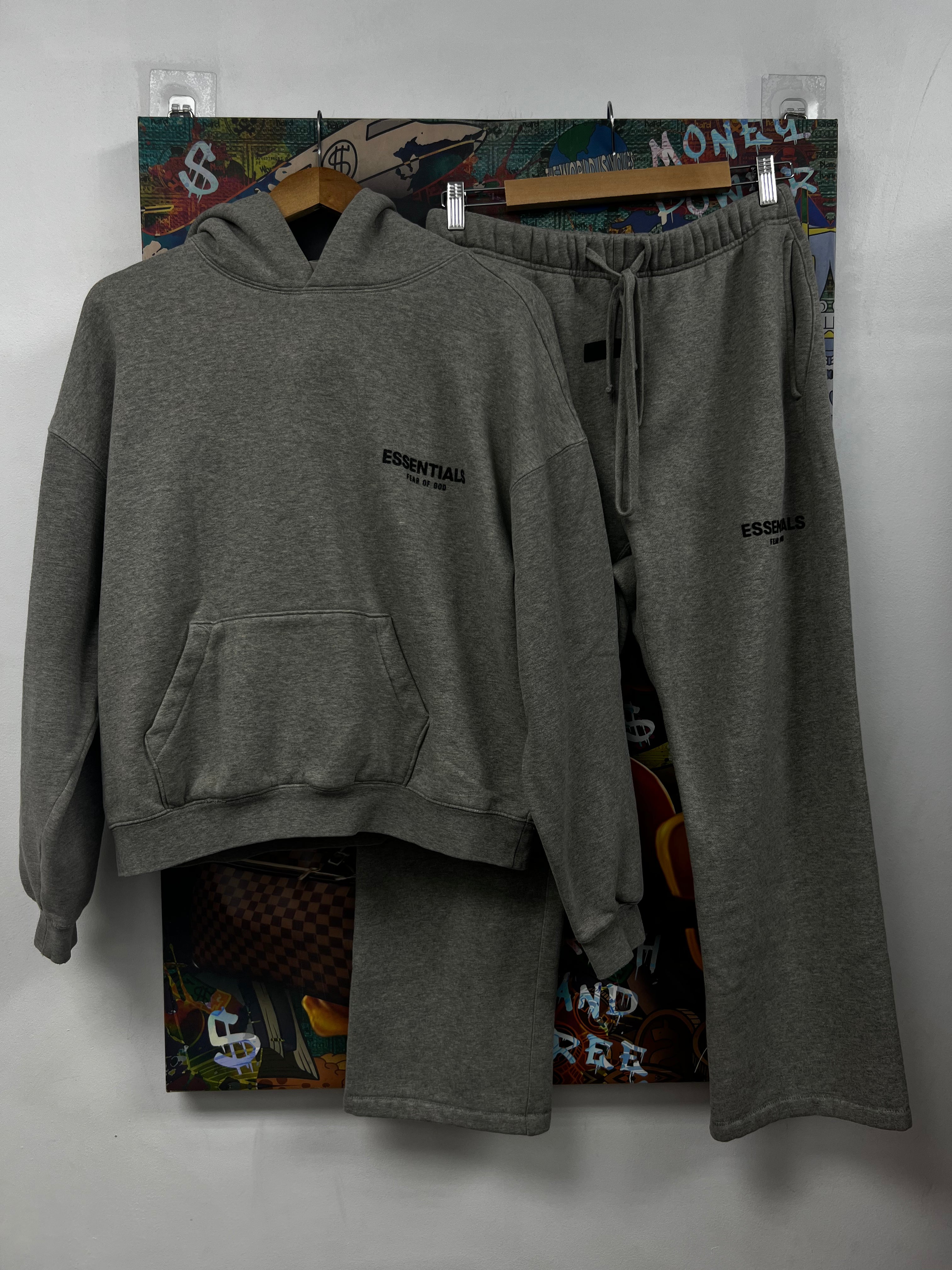 Essentials Dark Oatmeal Sweatsuit