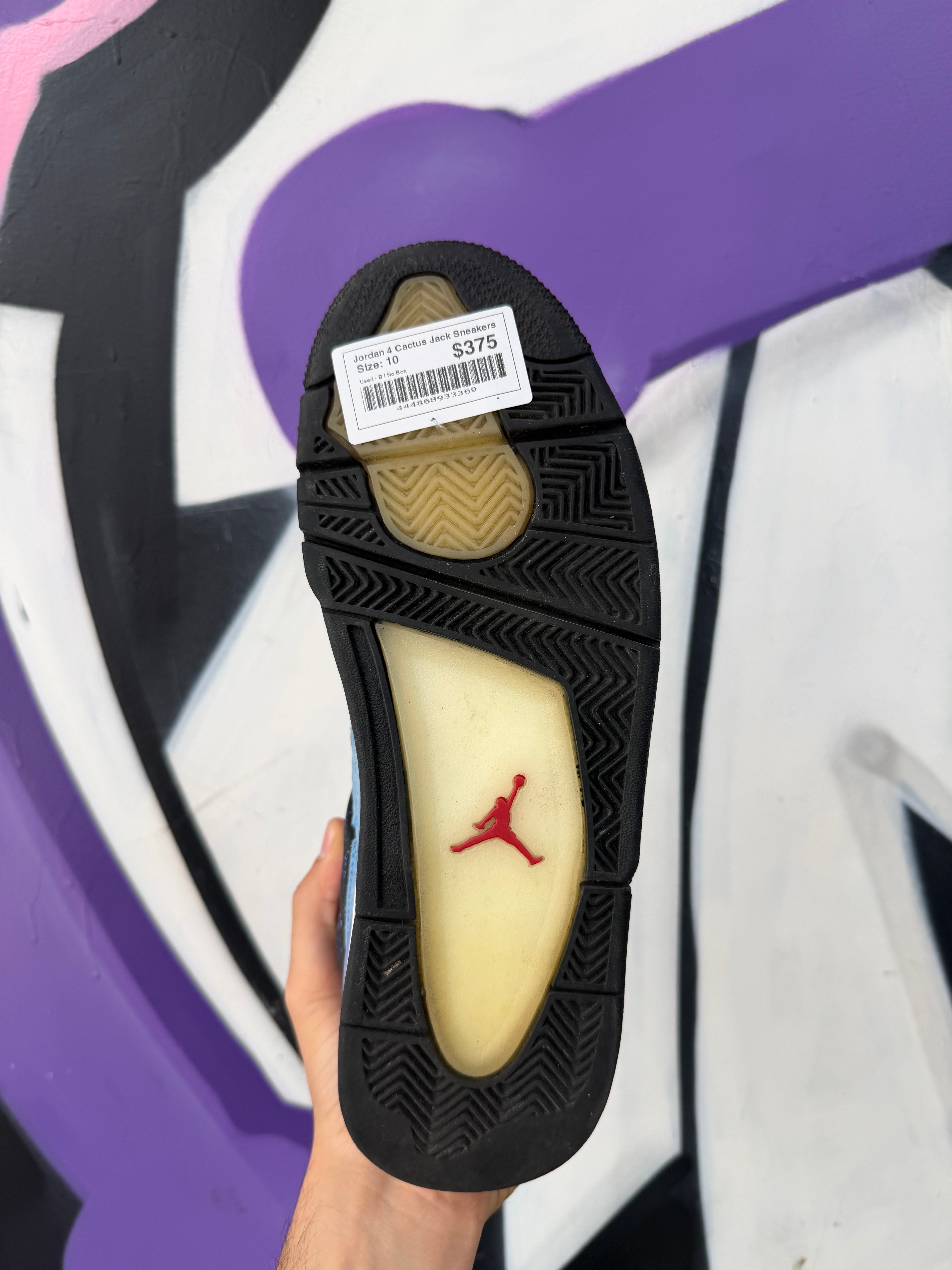 Jordan 4 Cactus Jack Sneakers