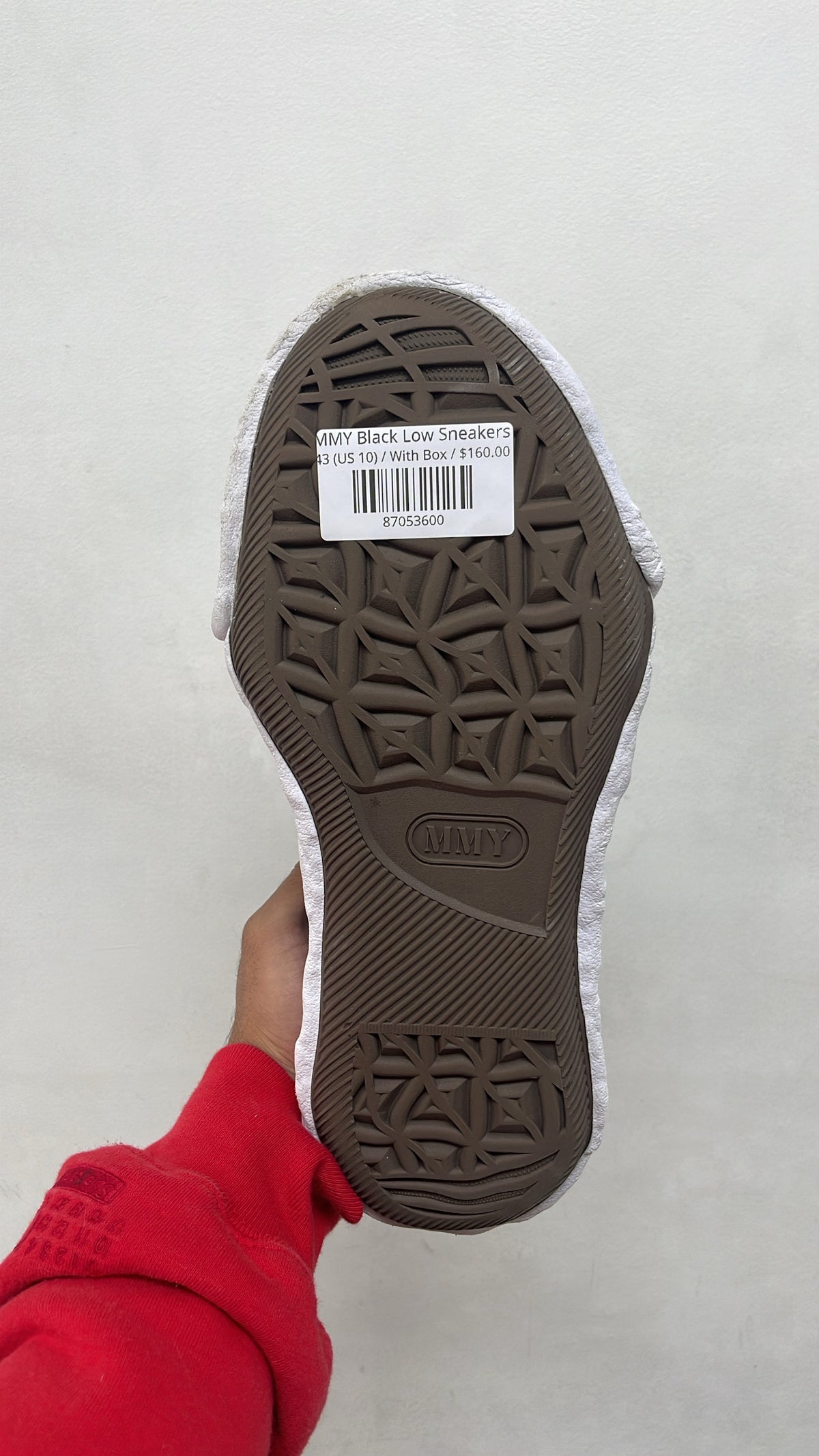 MMY Black Low Sneakers
