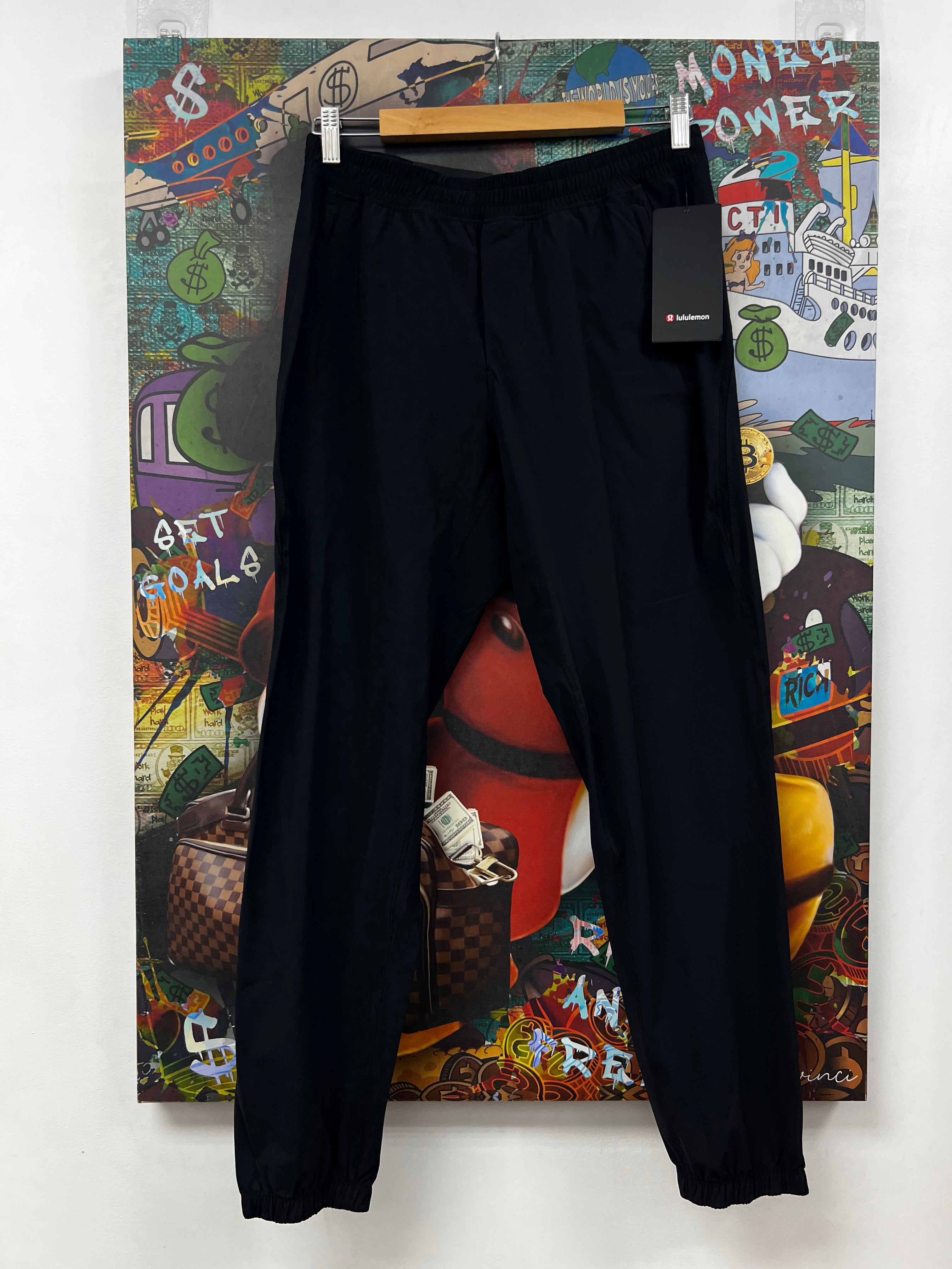 Lululemon Black Pace Breaker Track Pants