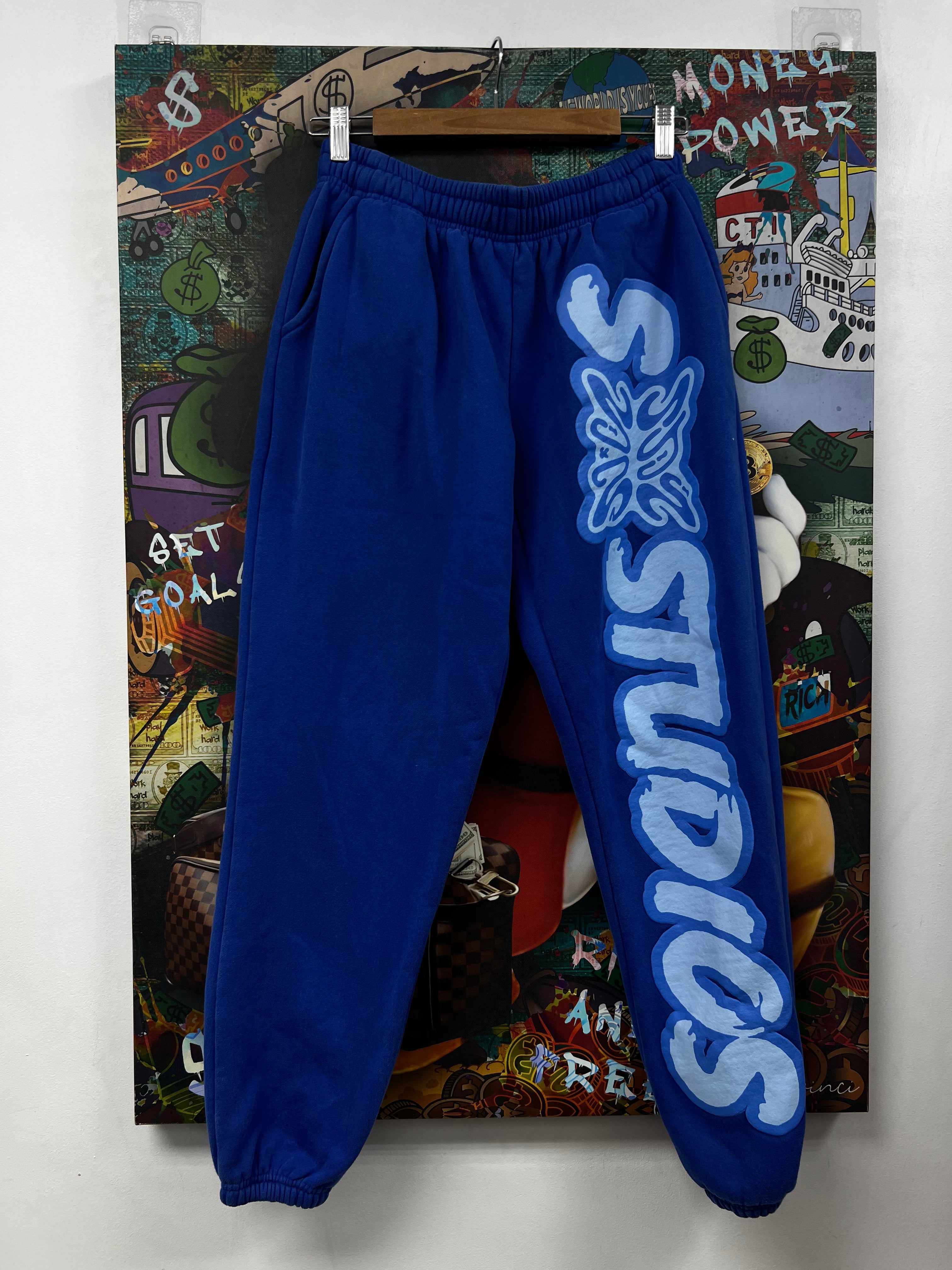 SB Studios Navy Baby Blue Sweats