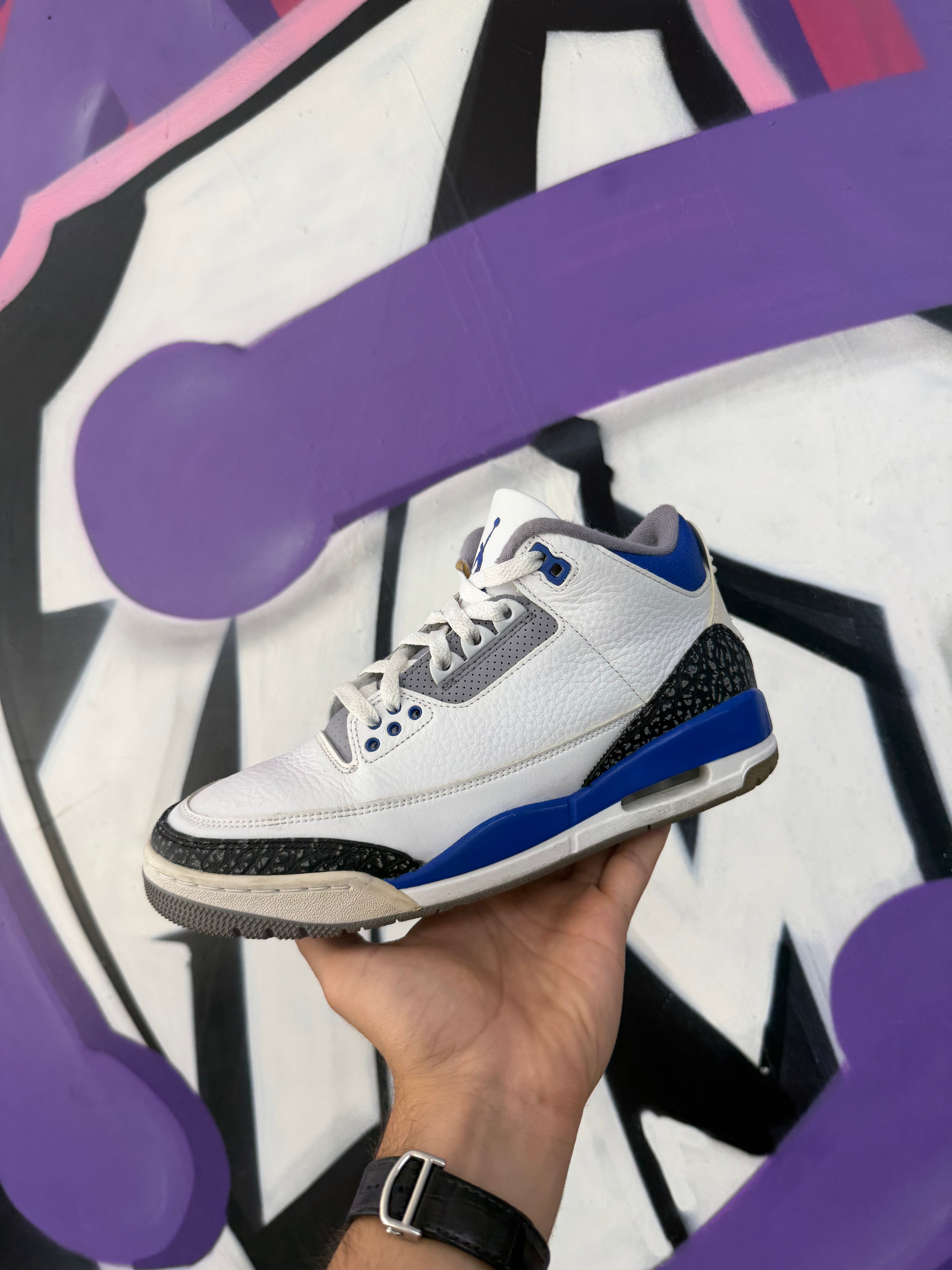 Jordan 3 Racer Blue Sneakers