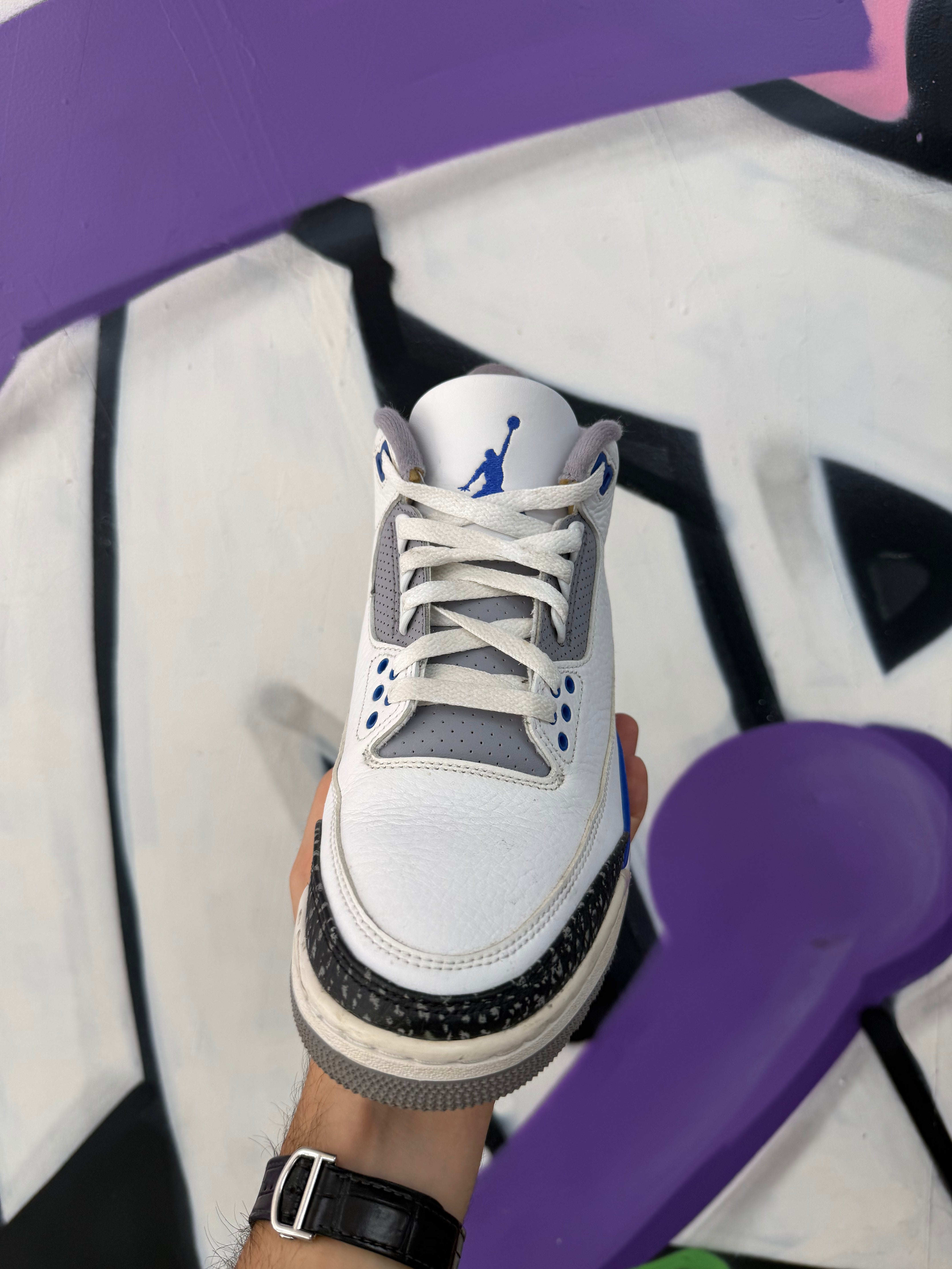 Jordan 3 Racer Blue Sneakers
