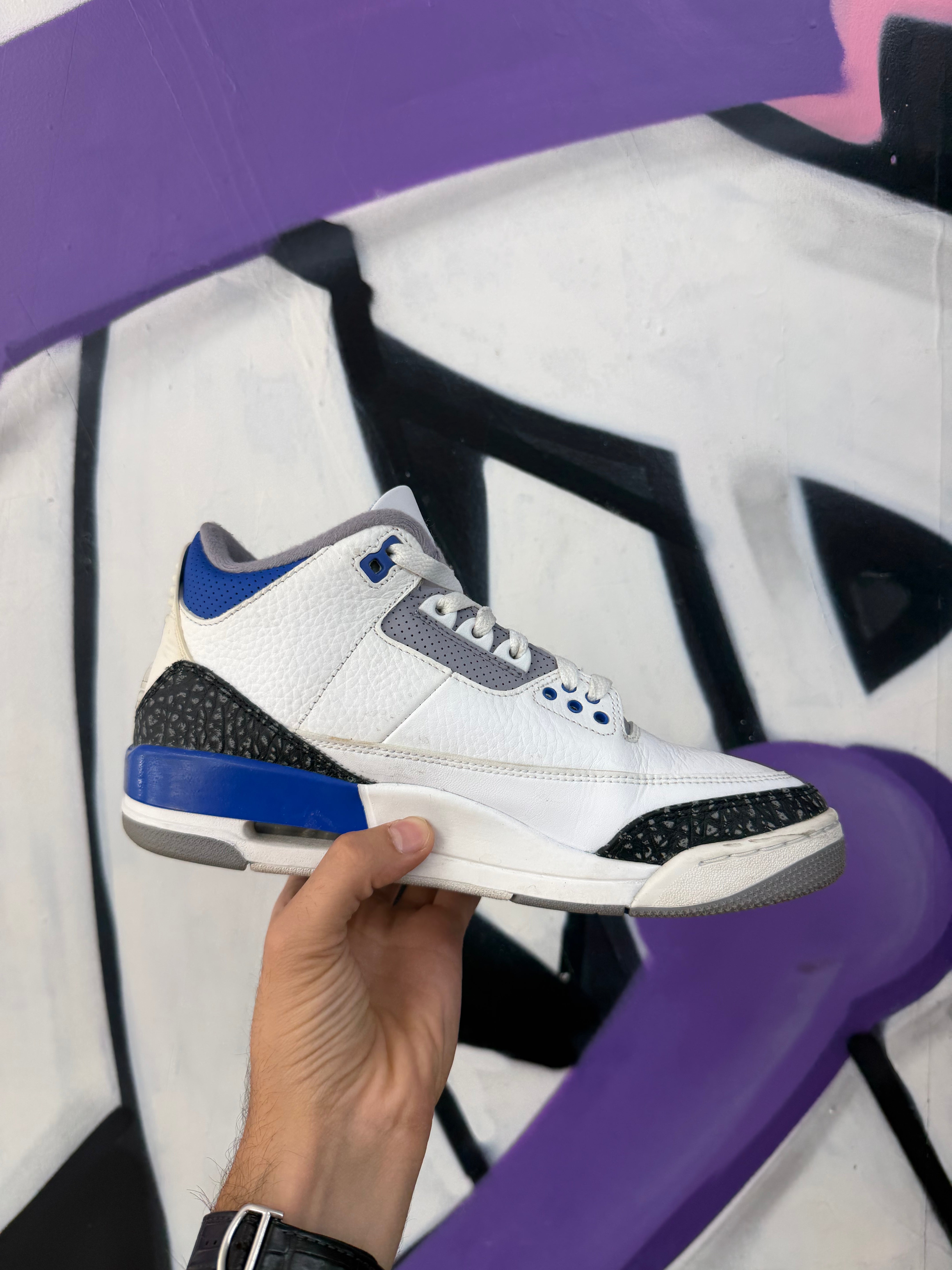 Jordan 3 Racer Blue Sneakers