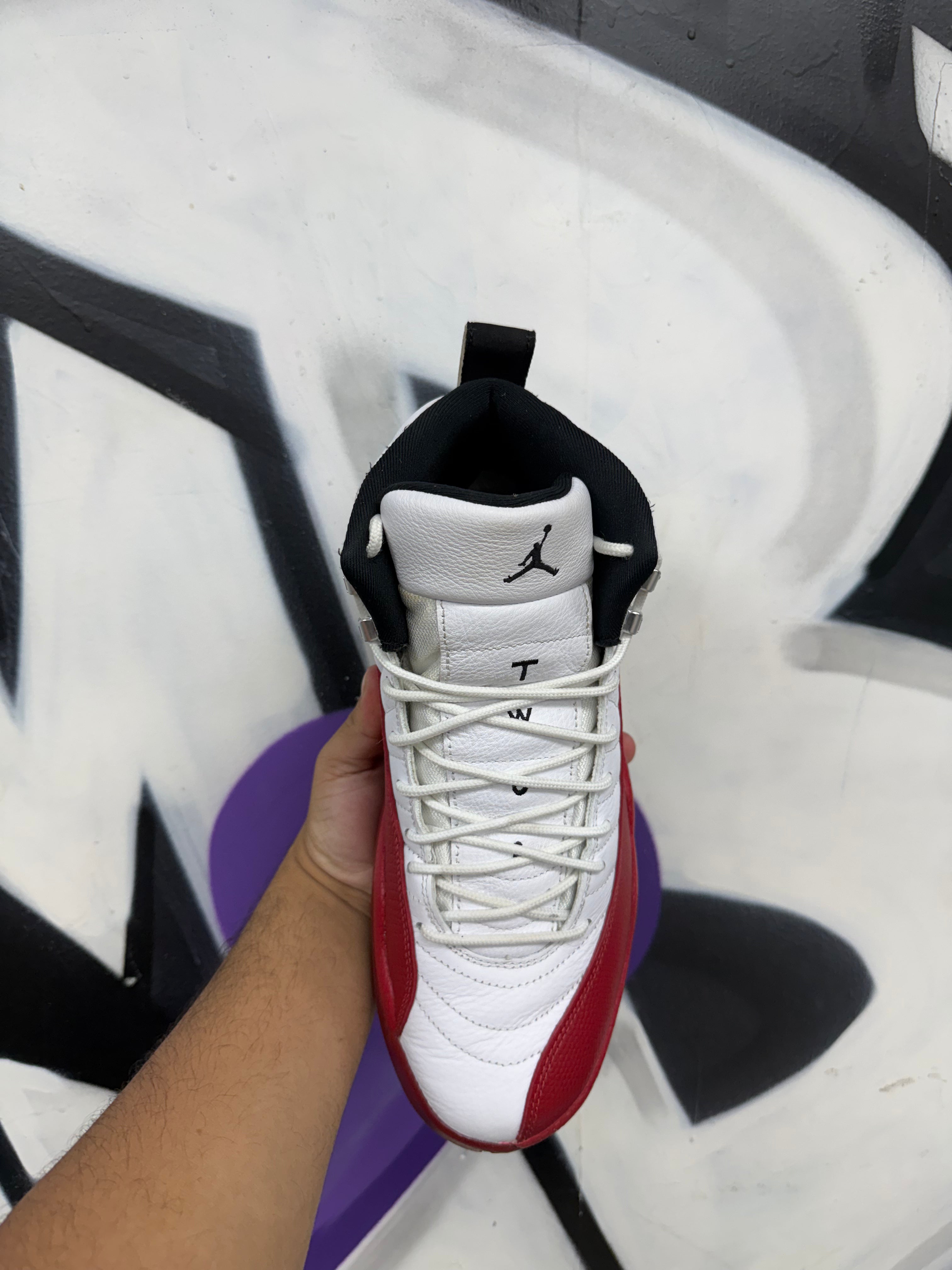 Jordan 12 Cherry Sneakers