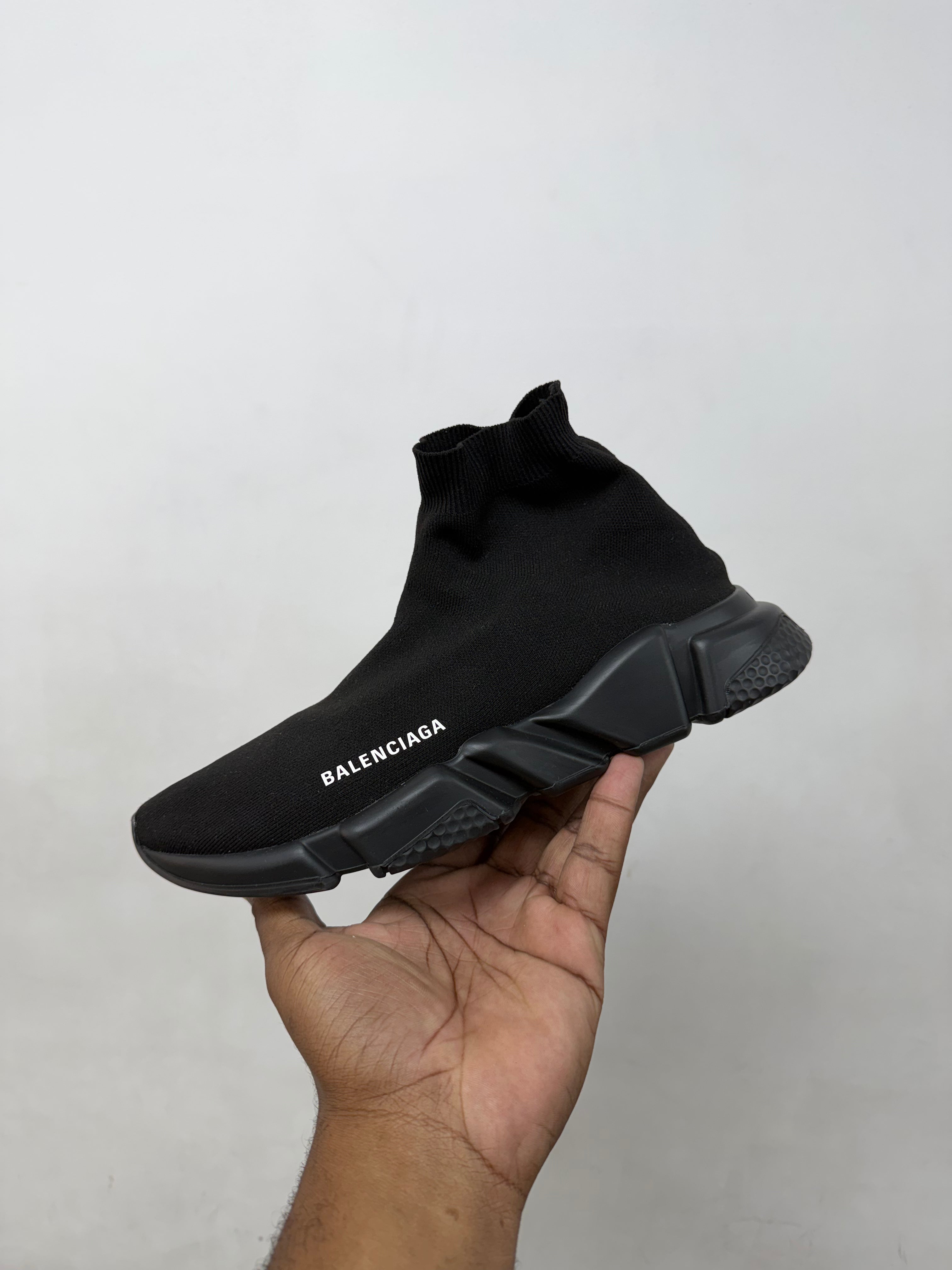 Balenciaga Black Sock Runner Sneakers