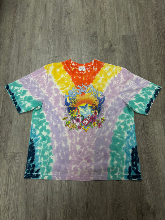 Casablanca Surf Trip Tie Dye Tee New Medium With Tags