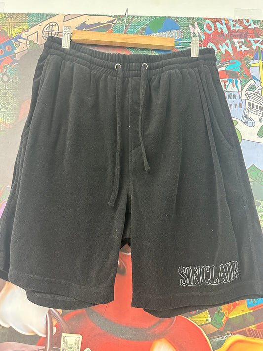 Sinclair Fleece Shorts Black Used LarGe N/A