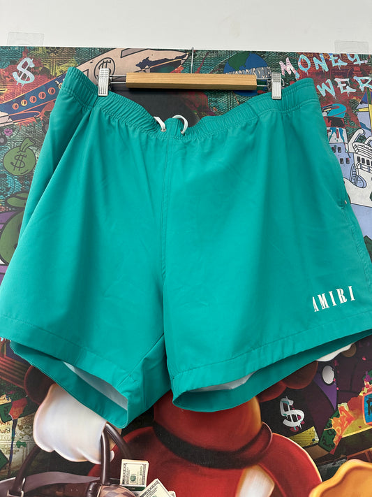 Amiri Swim Trunks Mint