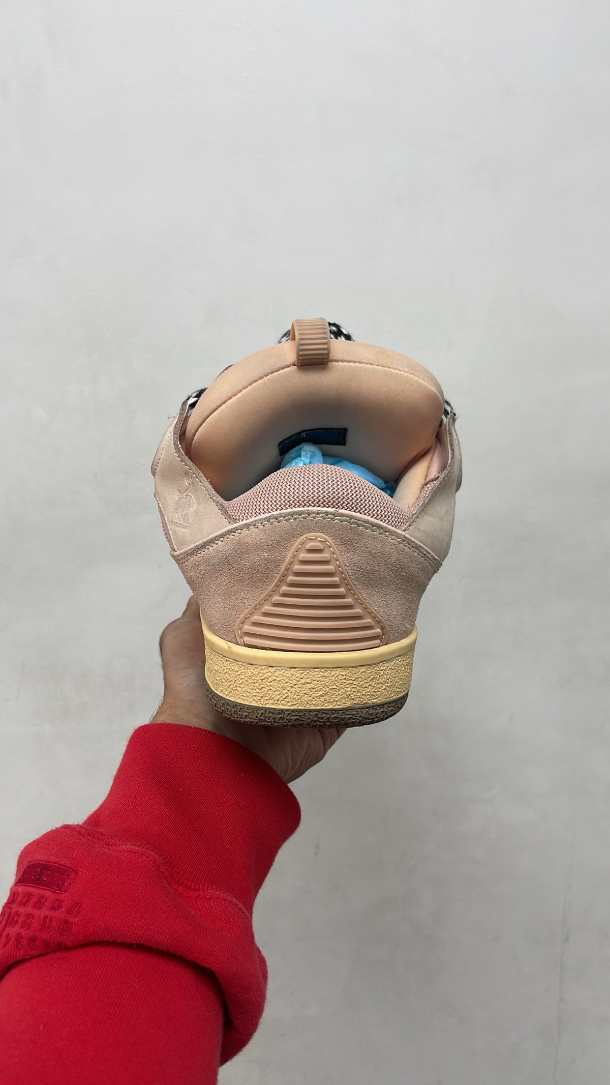 Lanvin Pink Curb Sneakers