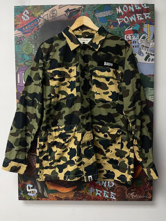 BAPE Camo Button Up Shirt