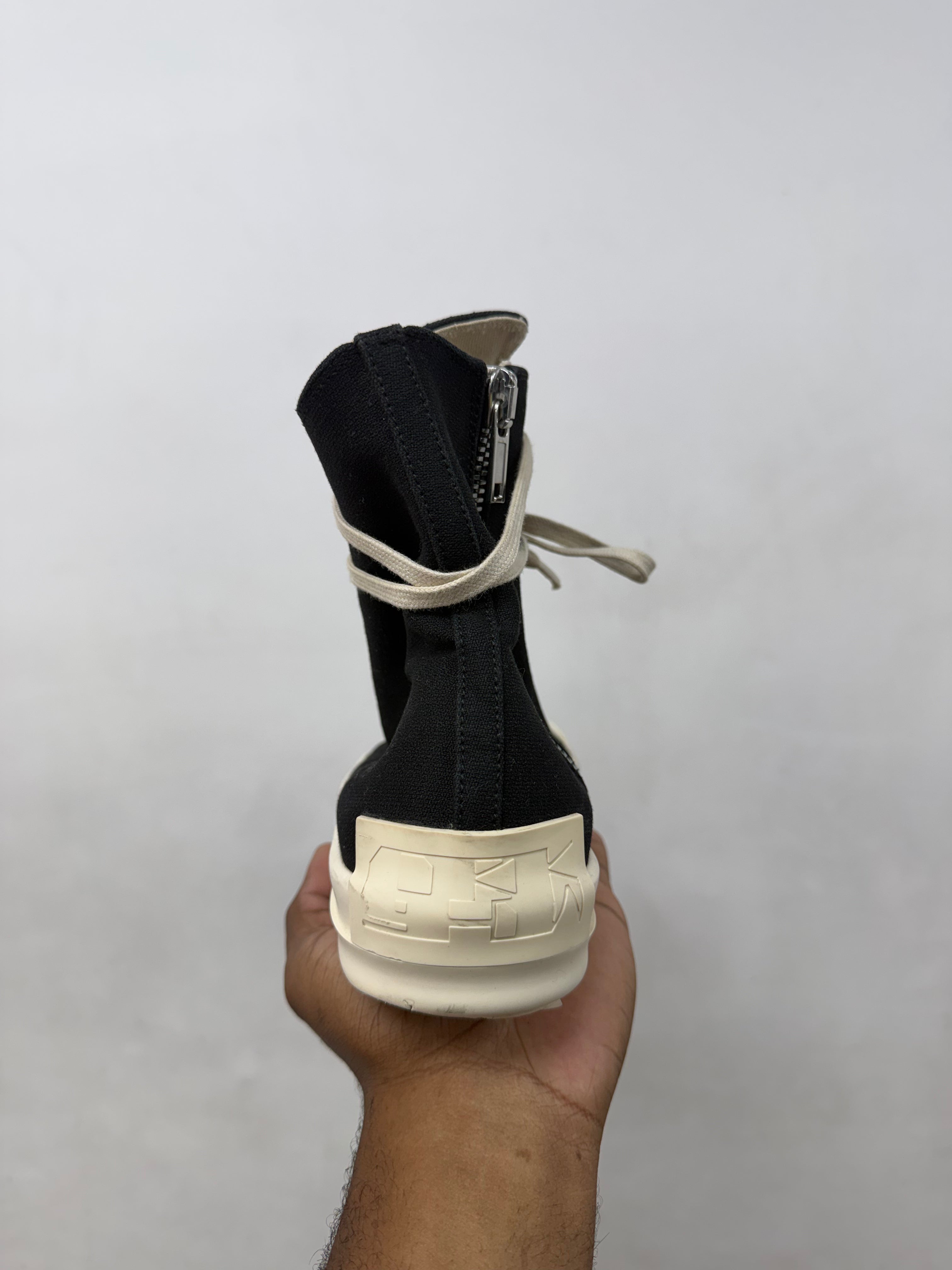 Rick Owens Black DRKSHDW Hi Sneakers