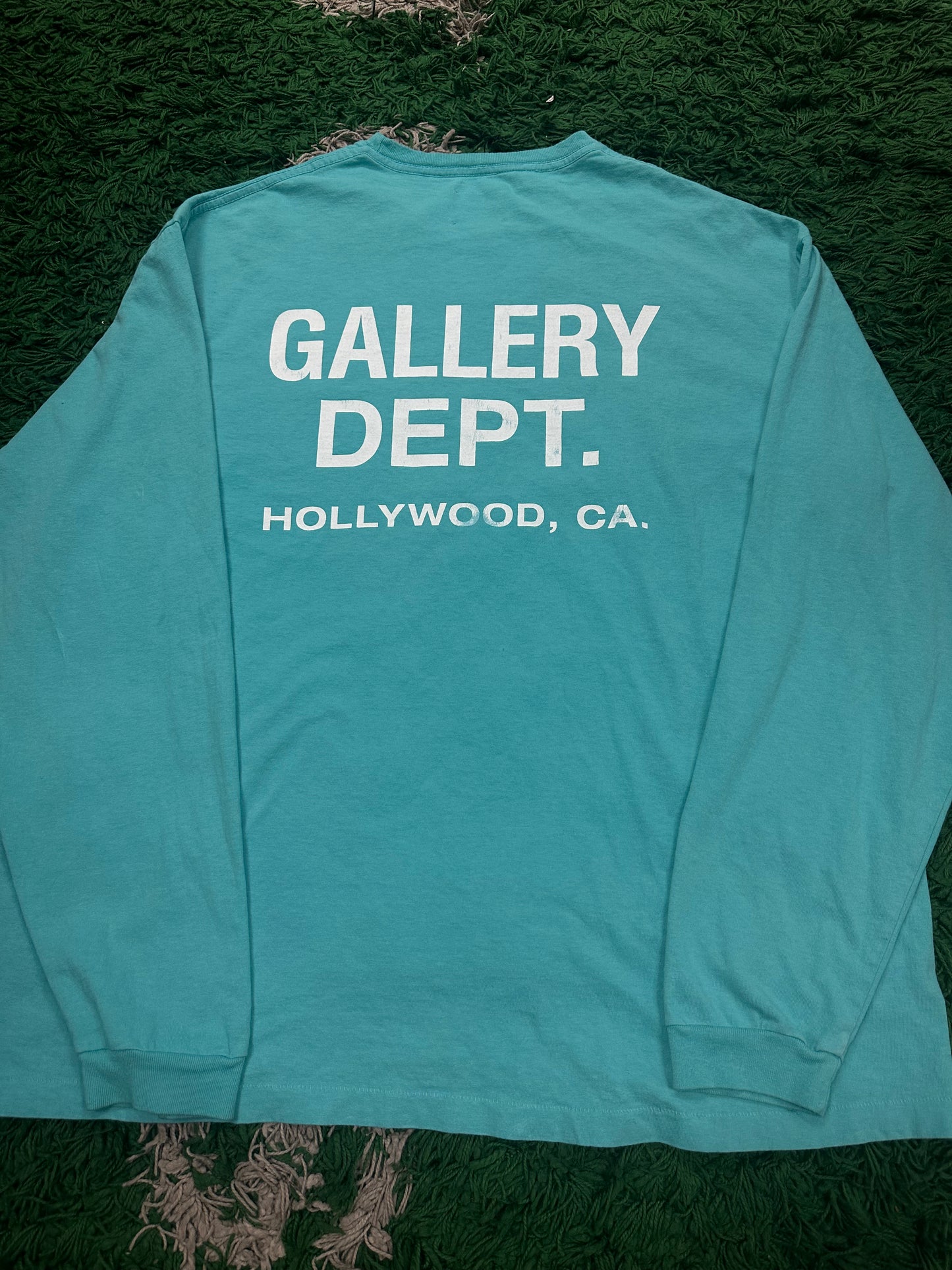 Gallery Dept LS Teal White Used XXL N/A