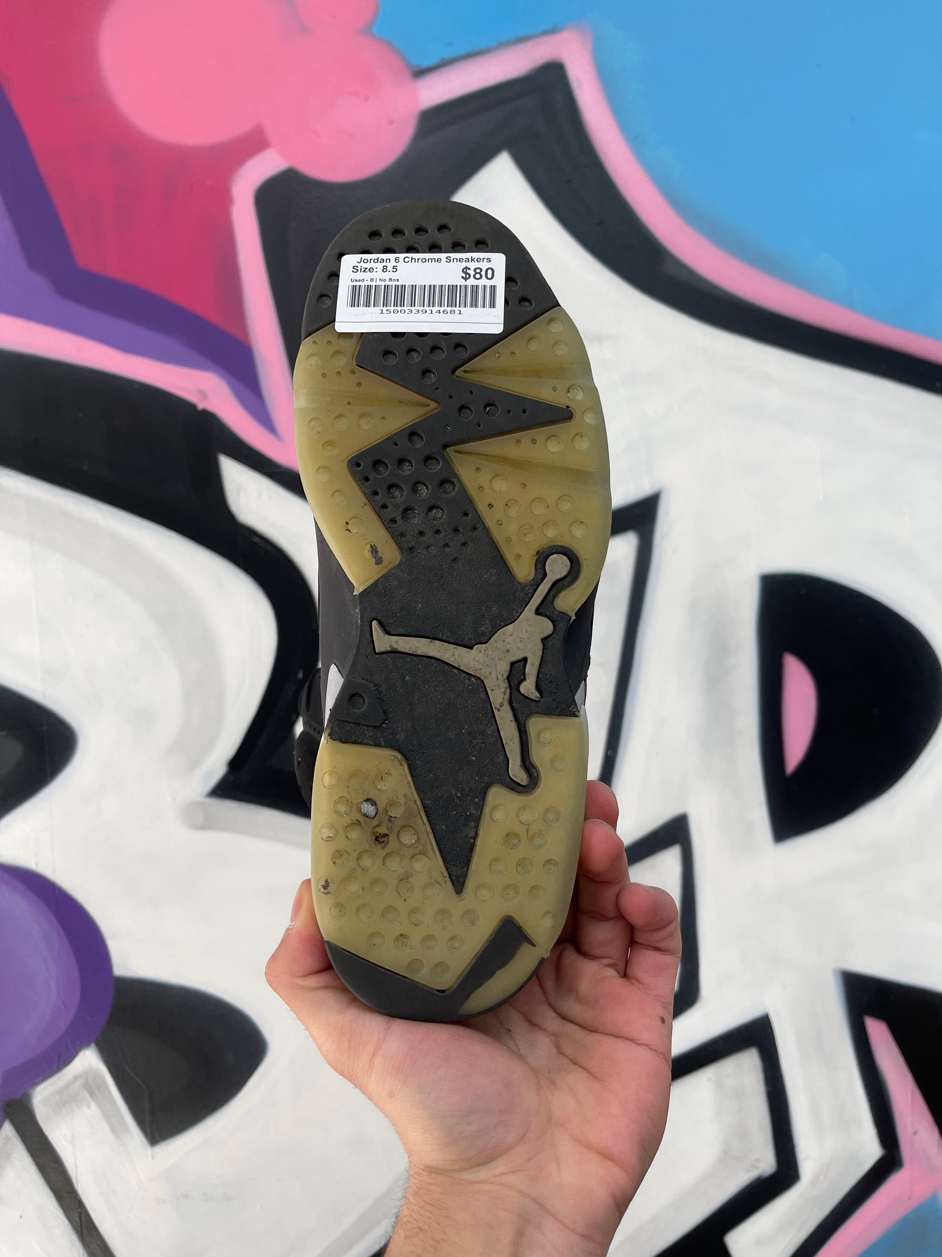 Jordan 6 Chrome Sneakers