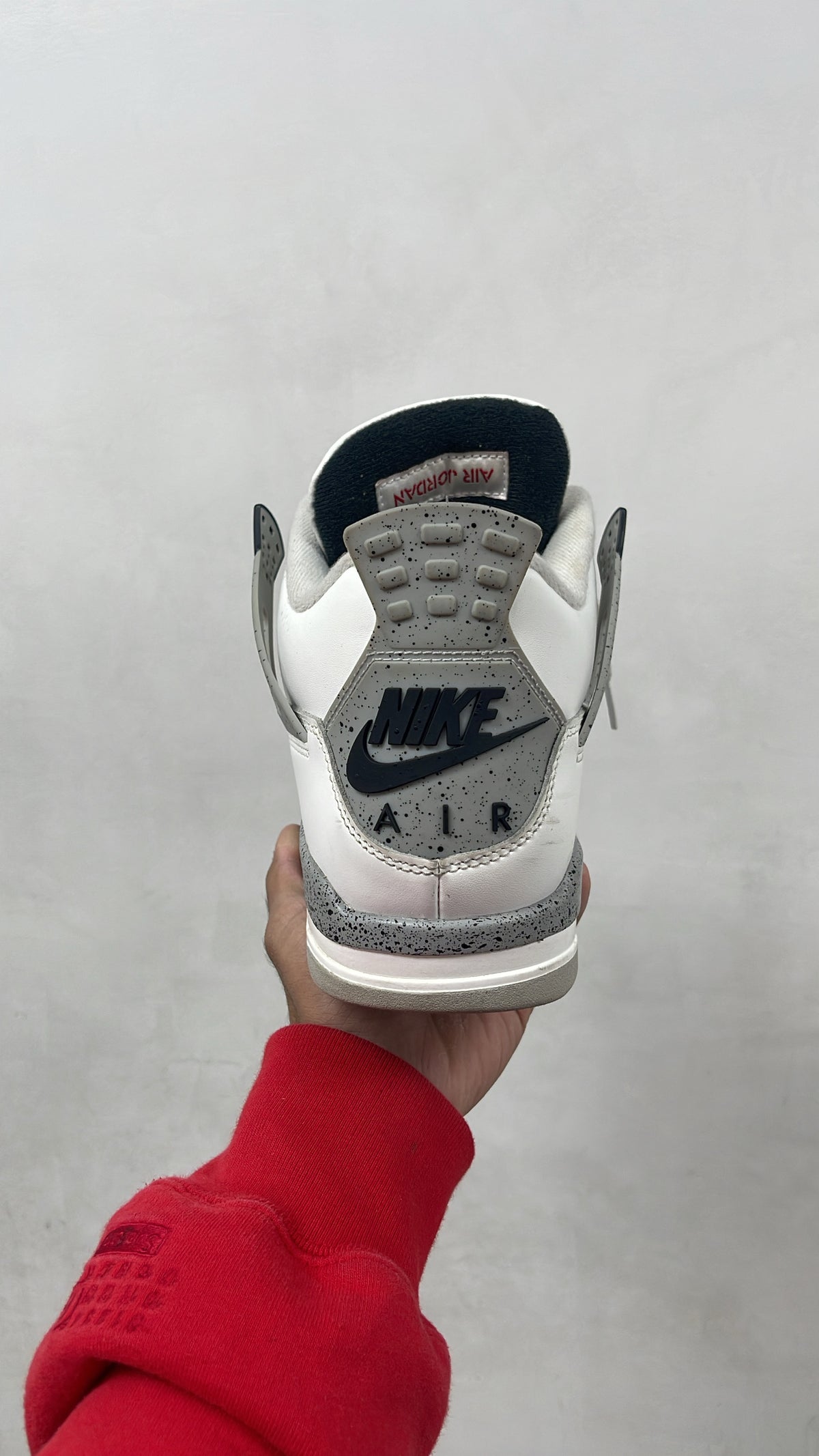 Jordan 4 White Cement Sneakers