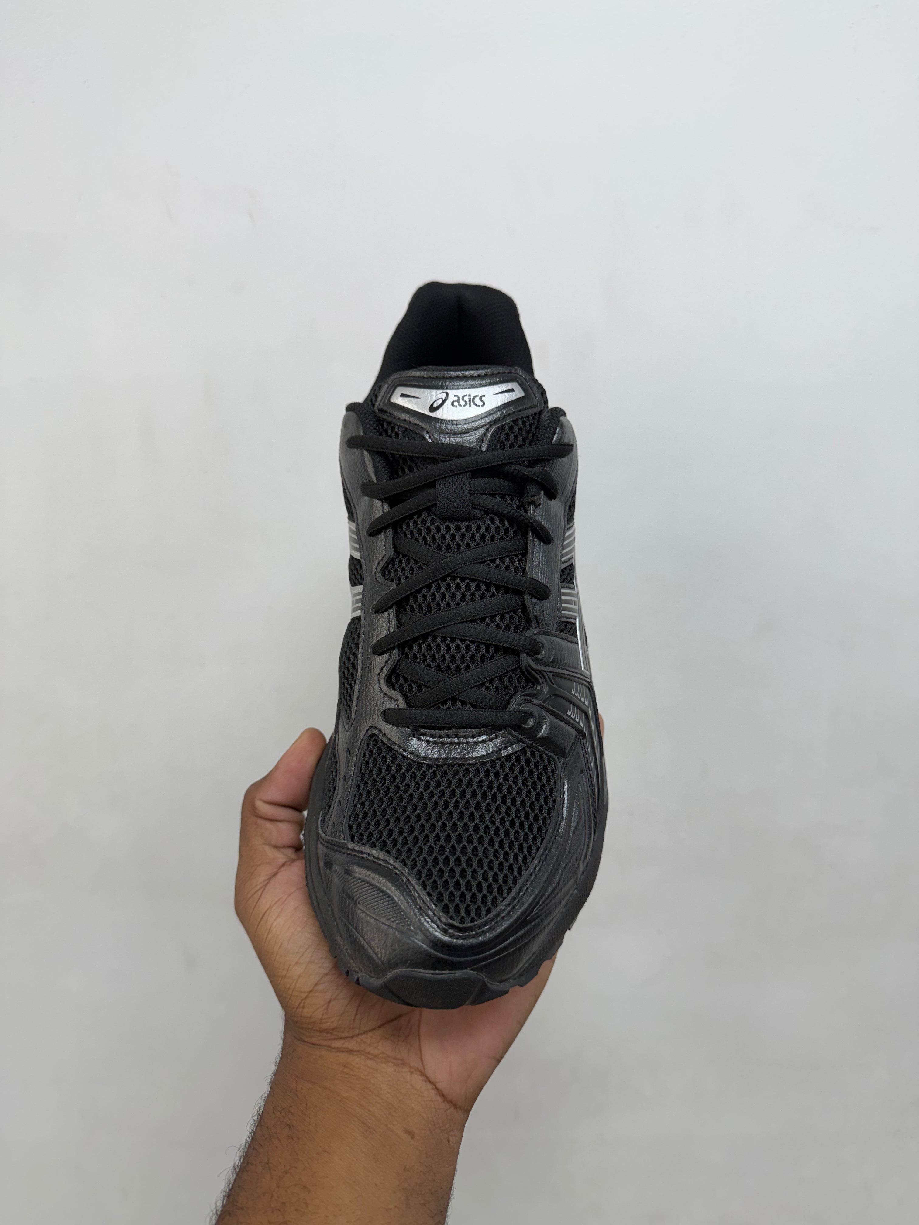 ASICS Black Kayano 14 Pure Silver Sneakers