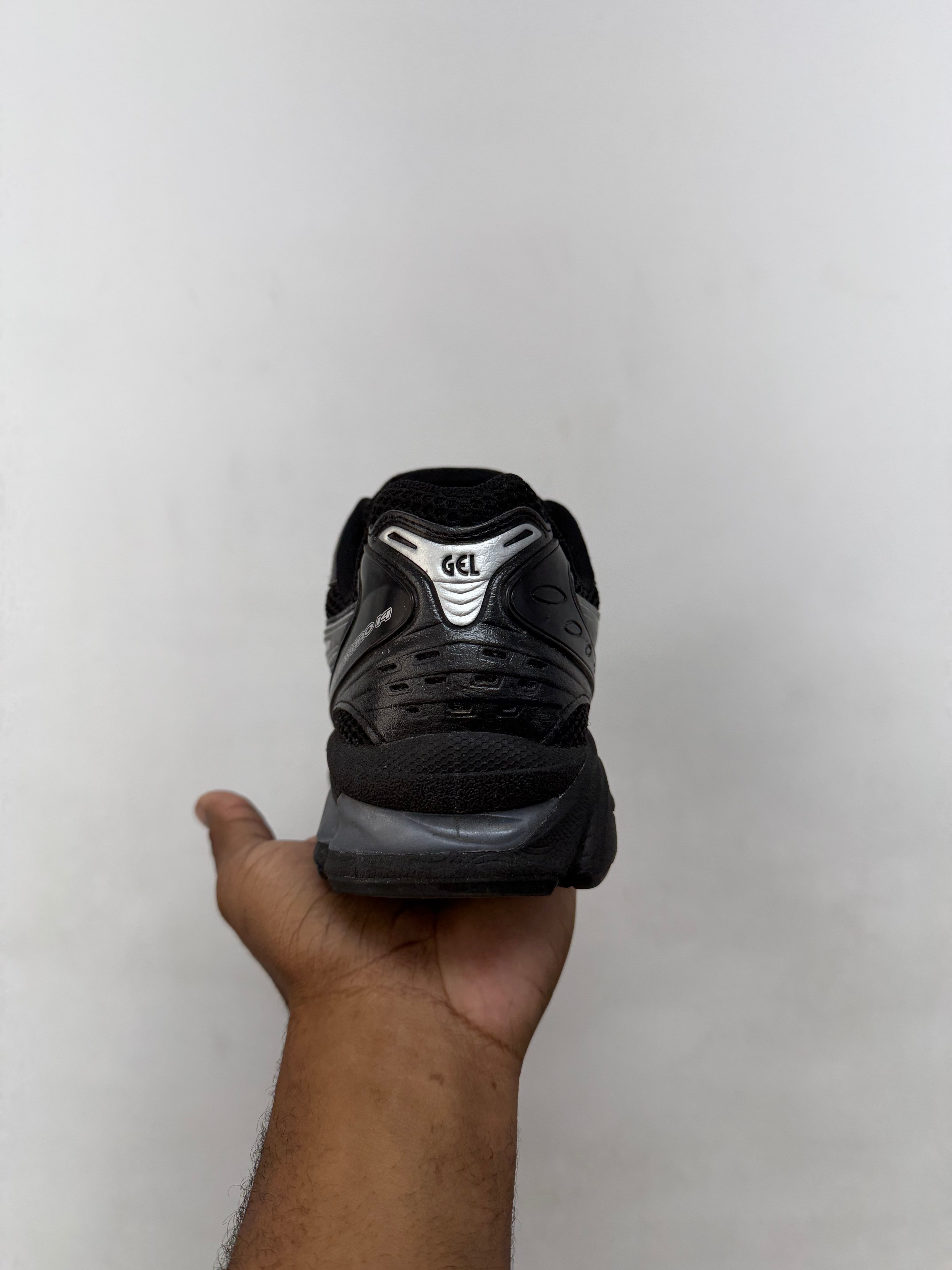 ASICS Black Kayano 14 Pure Silver Sneakers