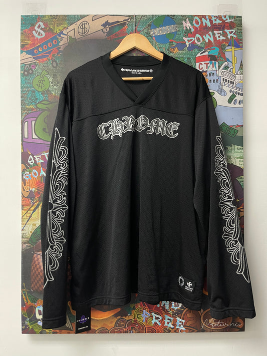 Chrome Hearts Black LS Jersey