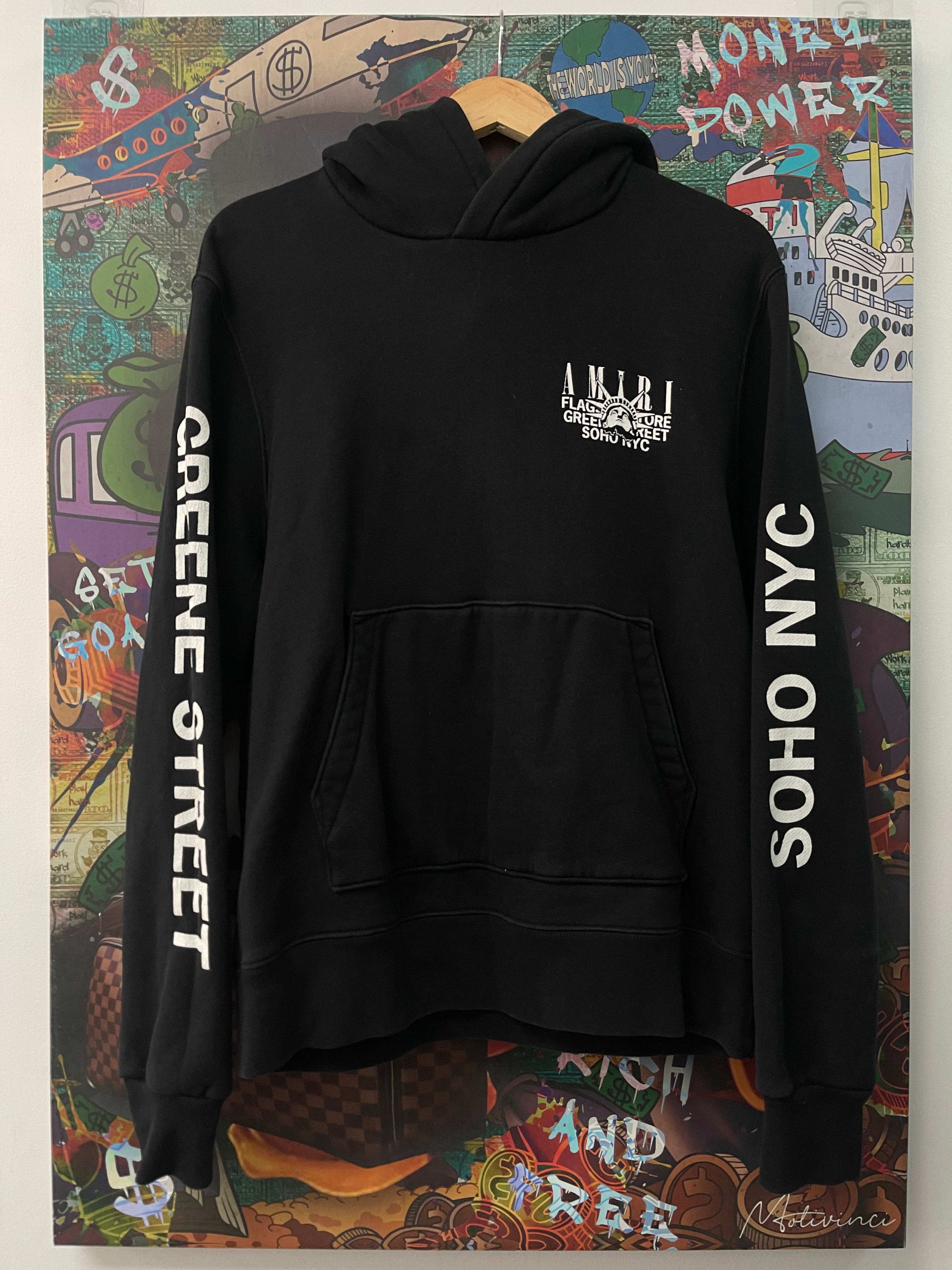 Amiri Black Soho Exclusive Hoodie