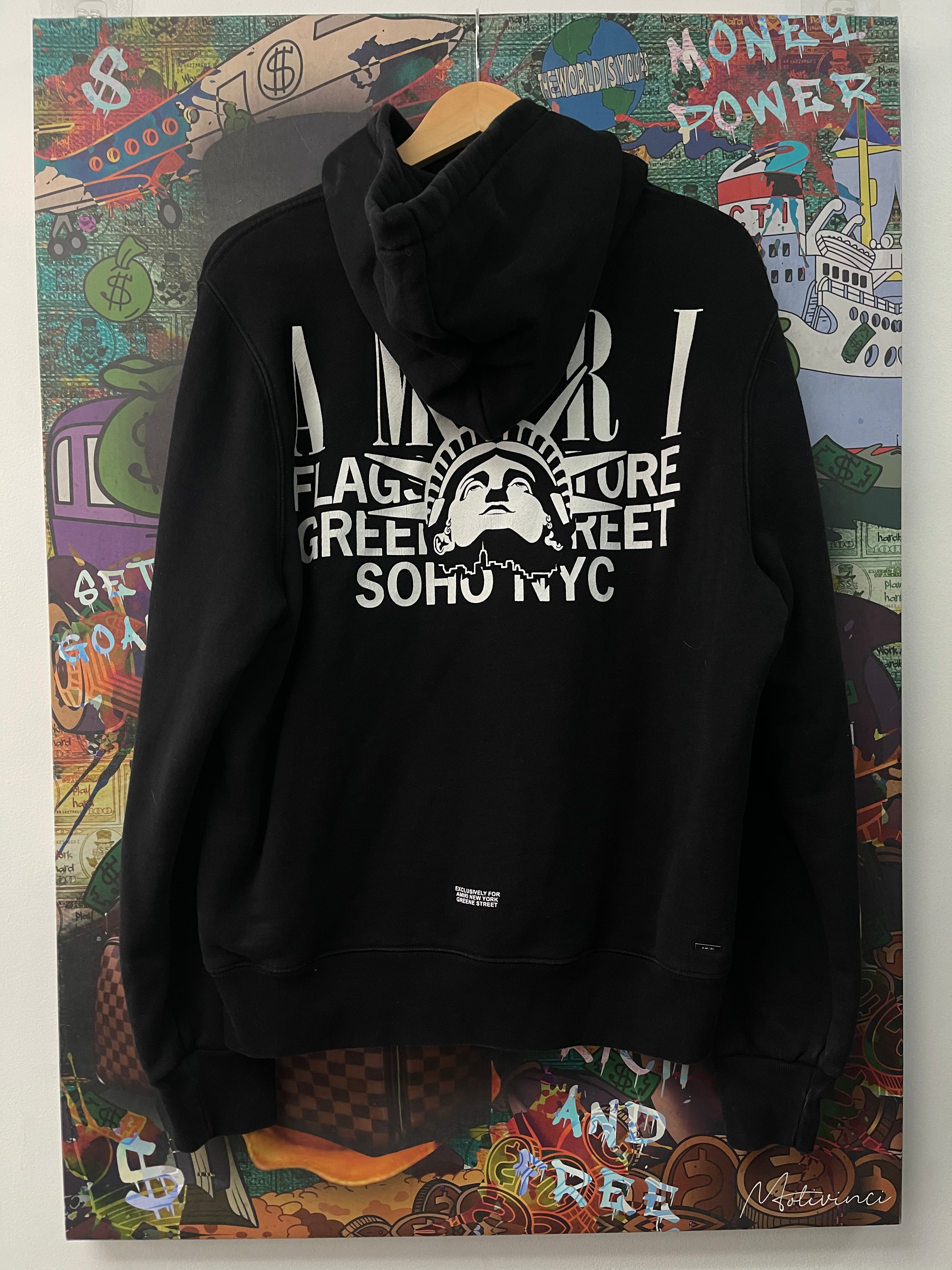 Amiri Black Soho Exclusive Hoodie