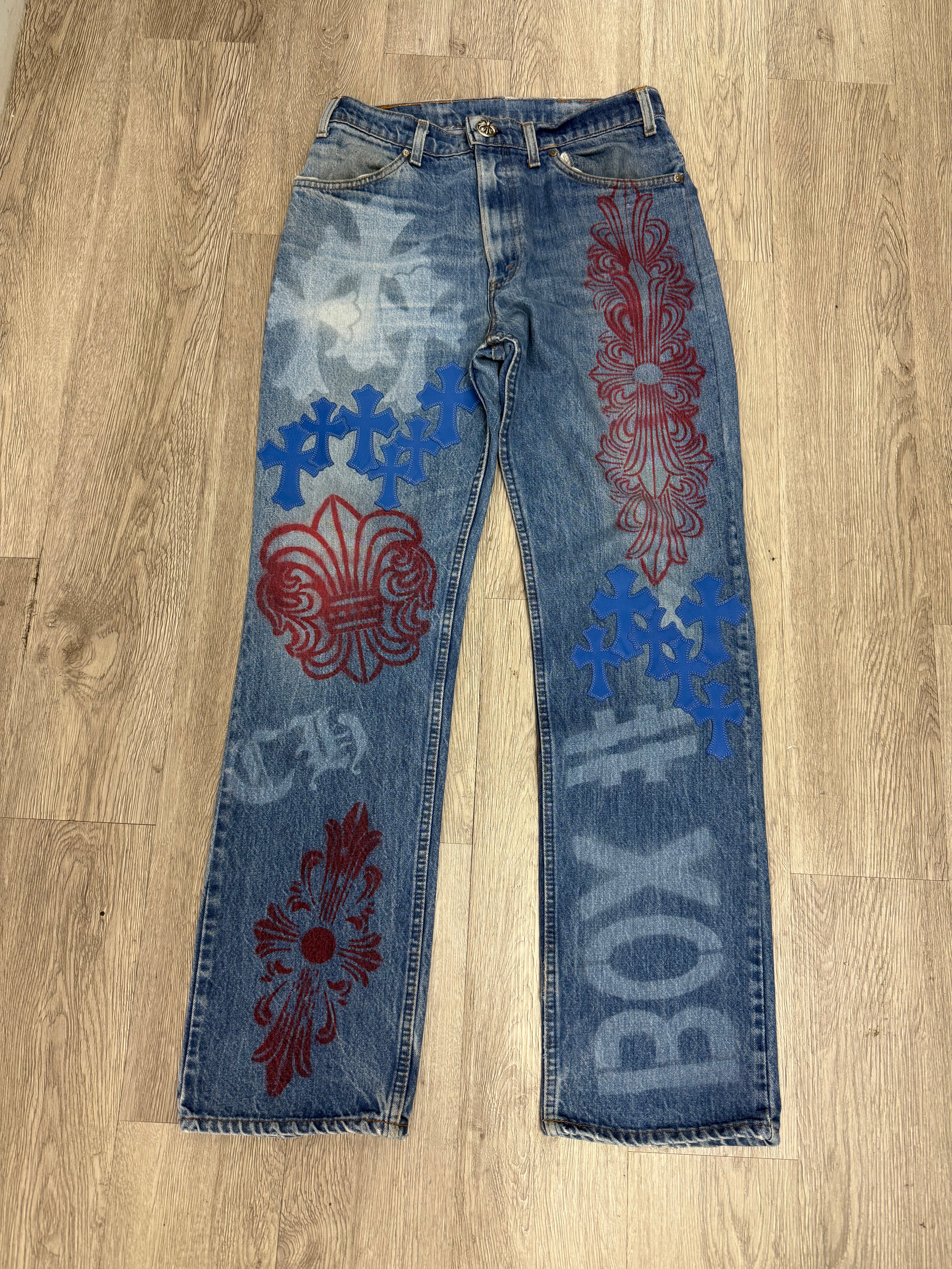 Chrome Hearts Stencil Denim