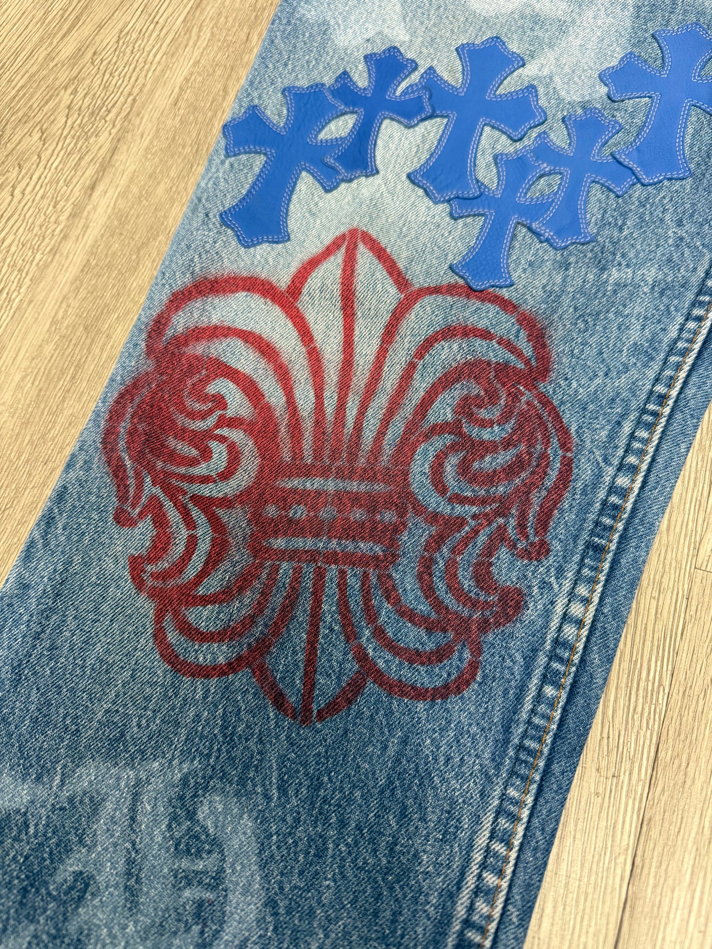 Chrome Hearts Stencil Denim