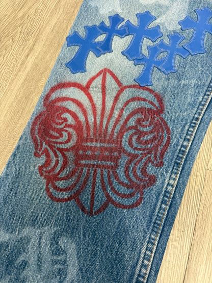 Chrome Hearts Stencil Denim