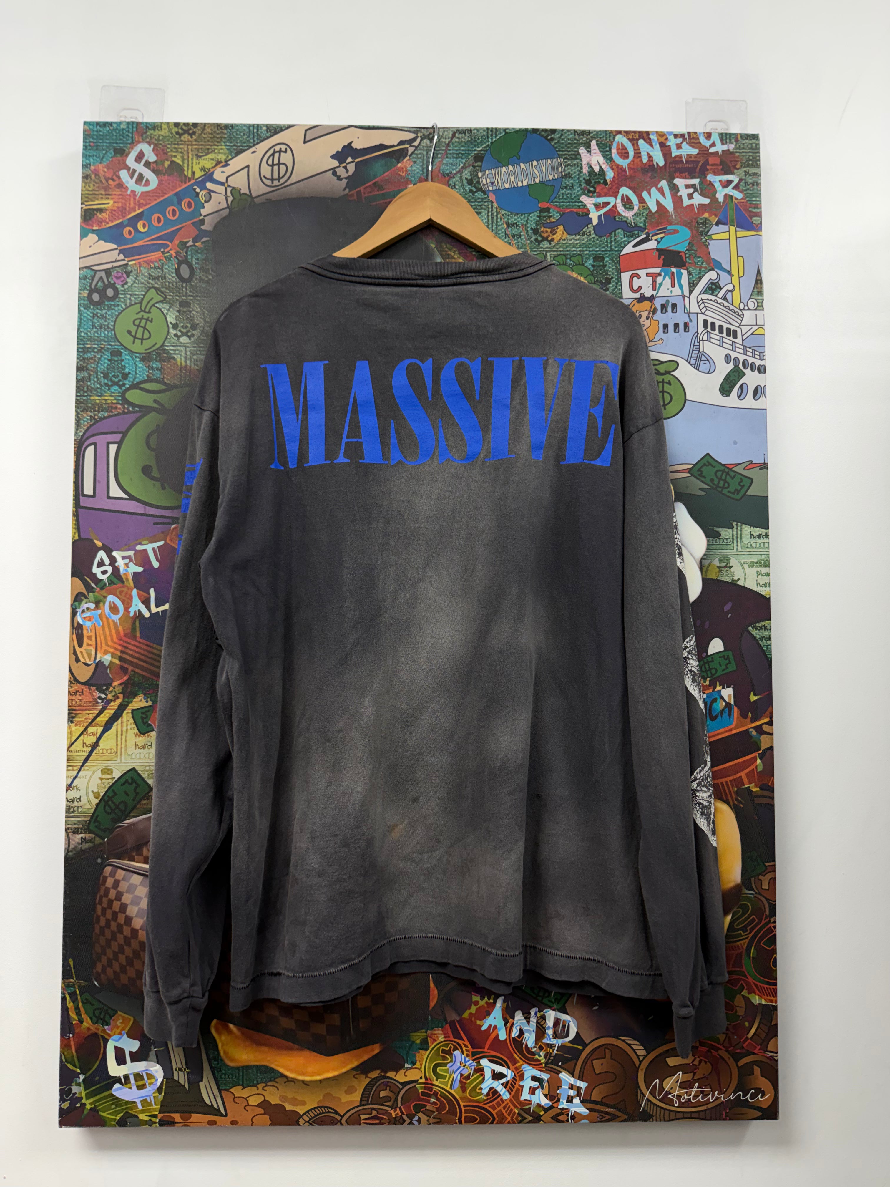 Saint Michael Grey Blue Massive Long Sleeve