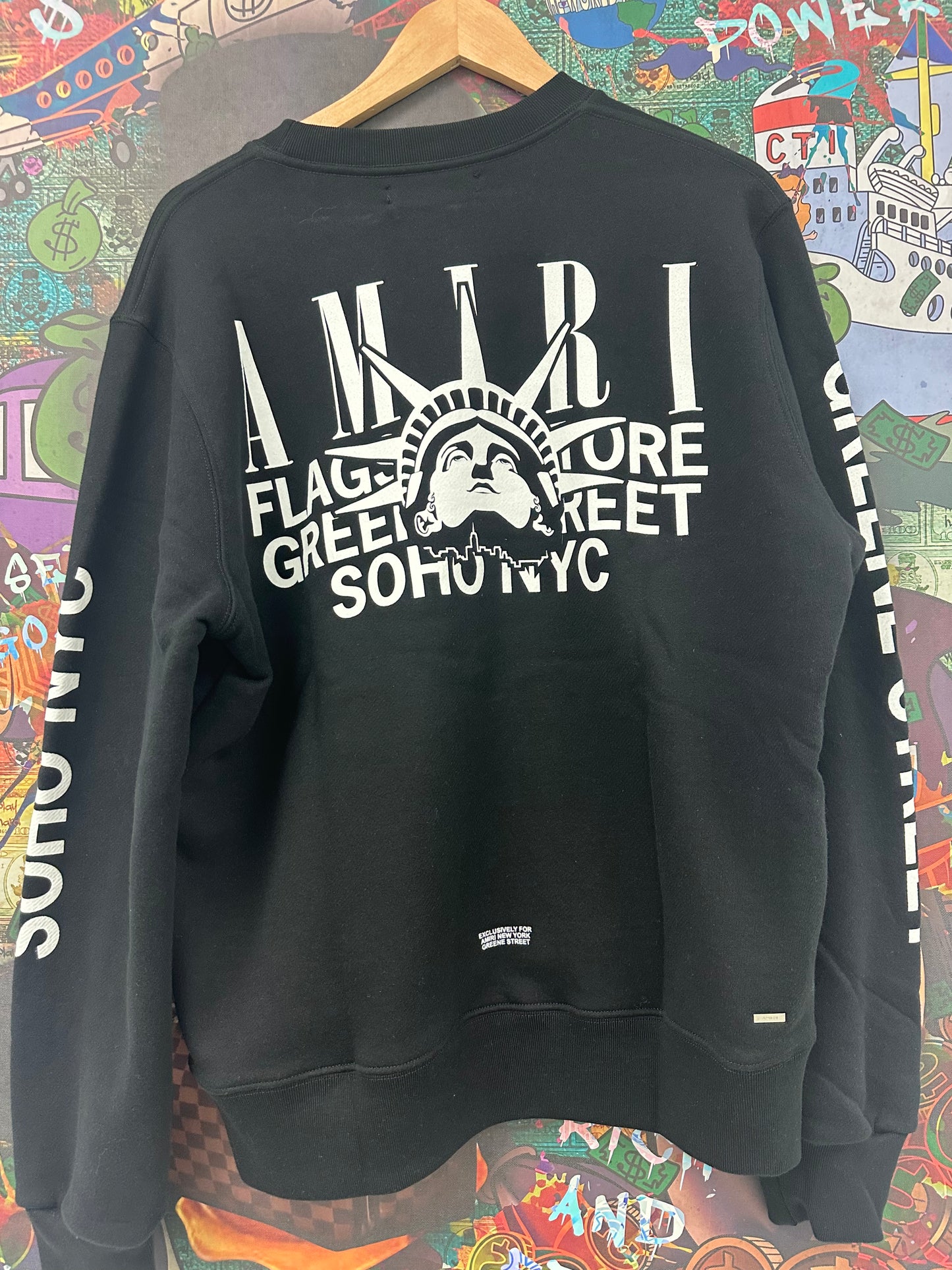 Amiri Crewneck Long Sleeve NYC Exclusive