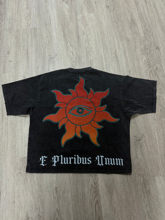 Godspeed On The Run Tee Black Wash New (XS-XXL)