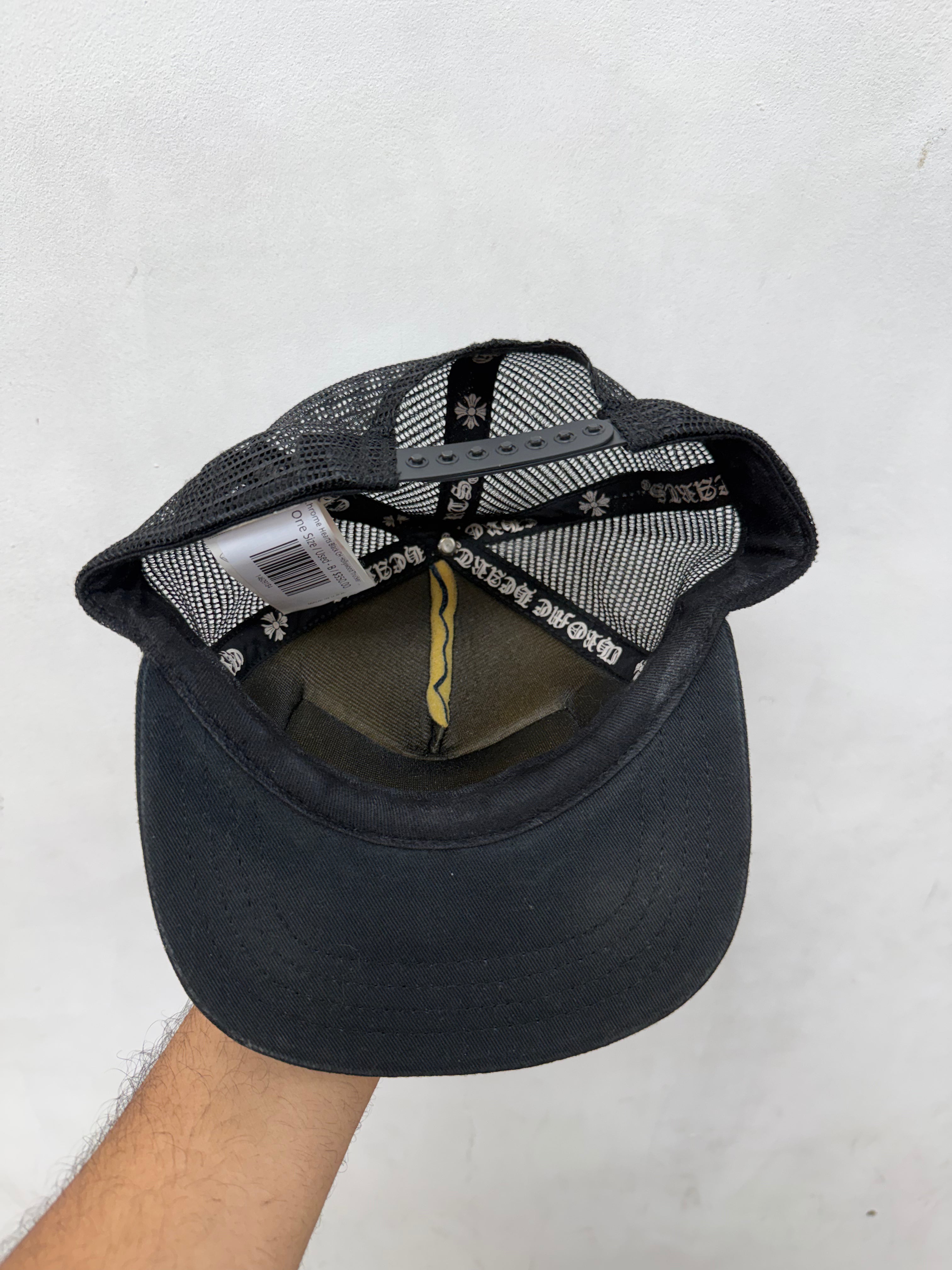 Chrome  Hearts Black CH Hollywood Trucker Hat