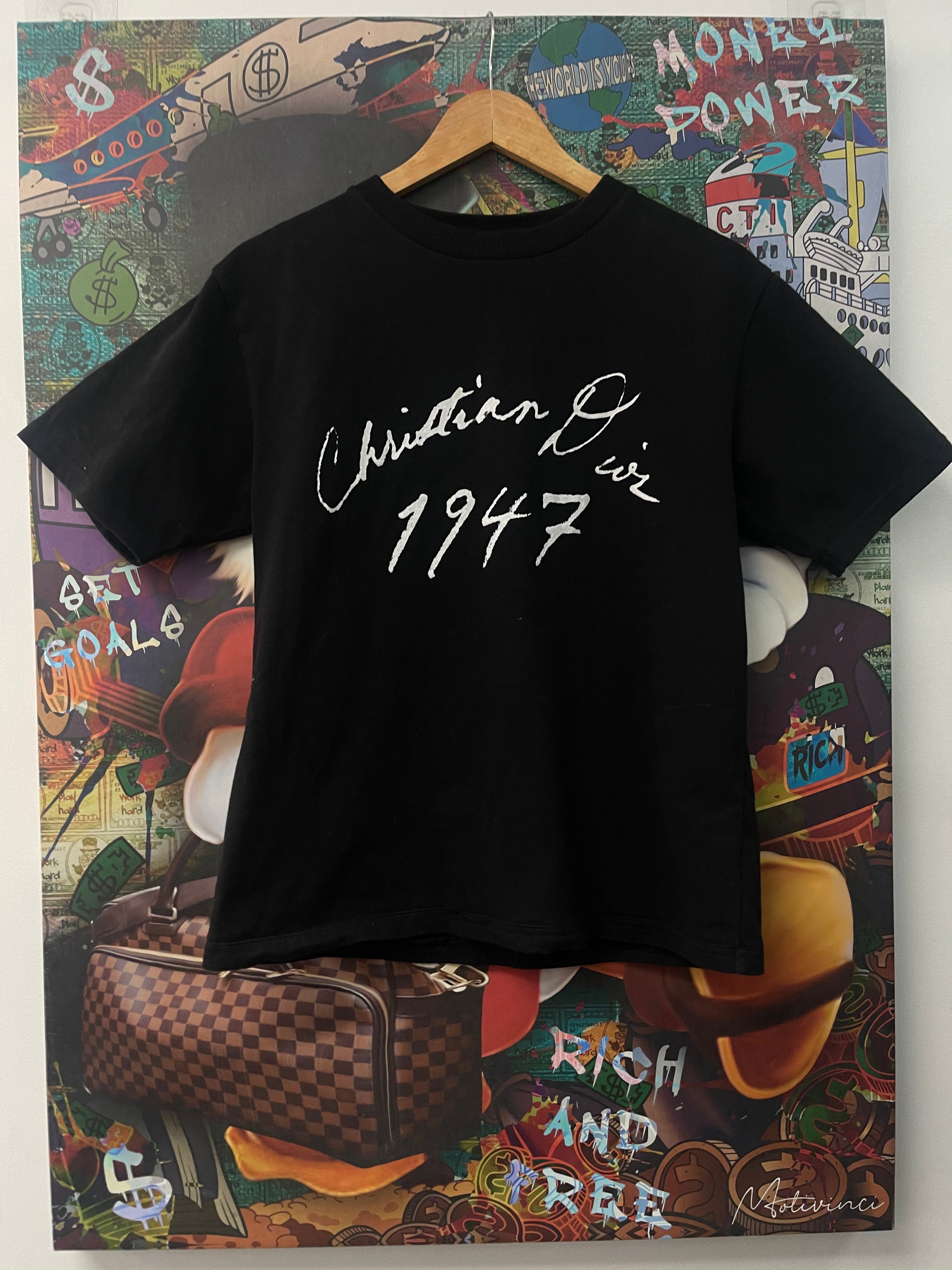 Dior Black 1947 Tee