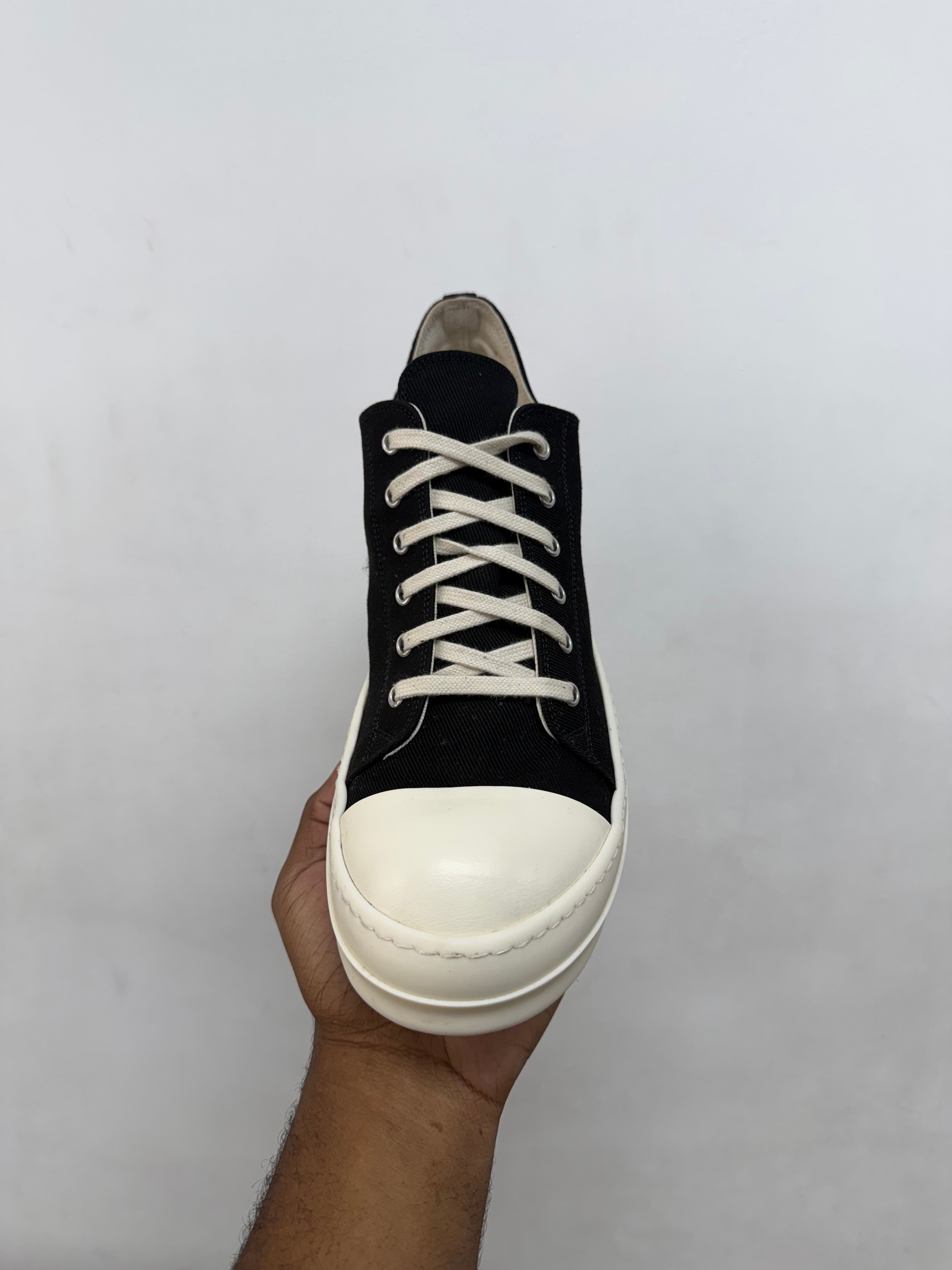 Rick Owens Black Low DRKSHDW Sneakers